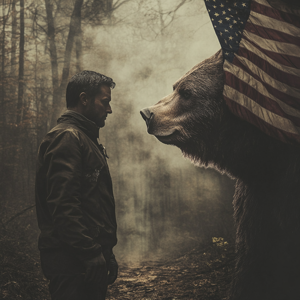 Who Would You Rather Encounter in the Woods: A Man or a Bear? Juxtaposing Trump vs. Kamala in the Political Arena