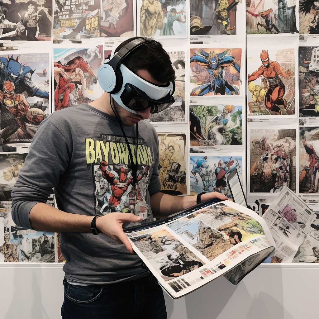 Virtual Reality (VR) and Augmented Reality (AR): Bringing Comic Books to Life