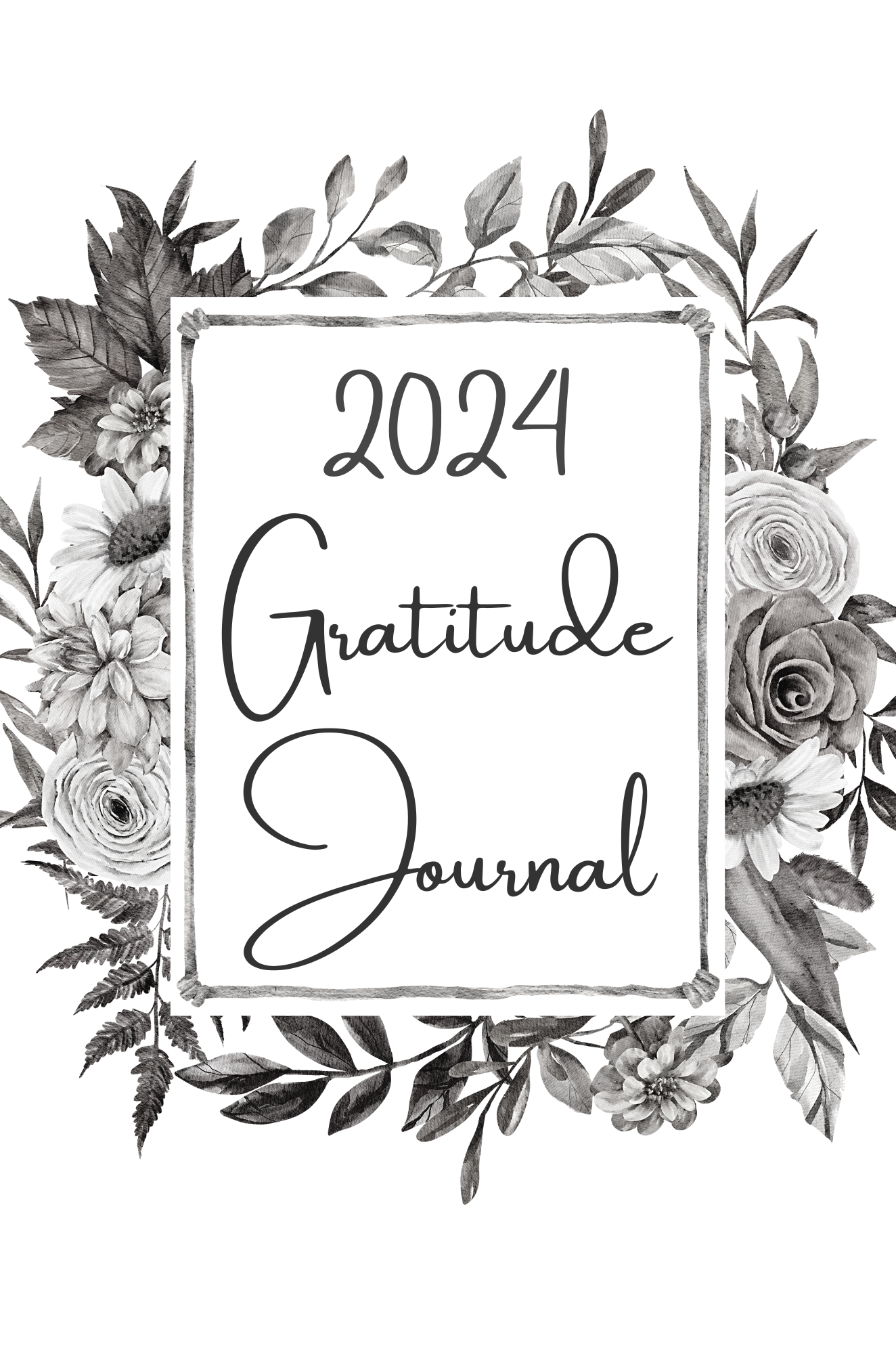 2024 Gratitude Journal - Inspirational Daily Gratitude Diary for a Positive Year