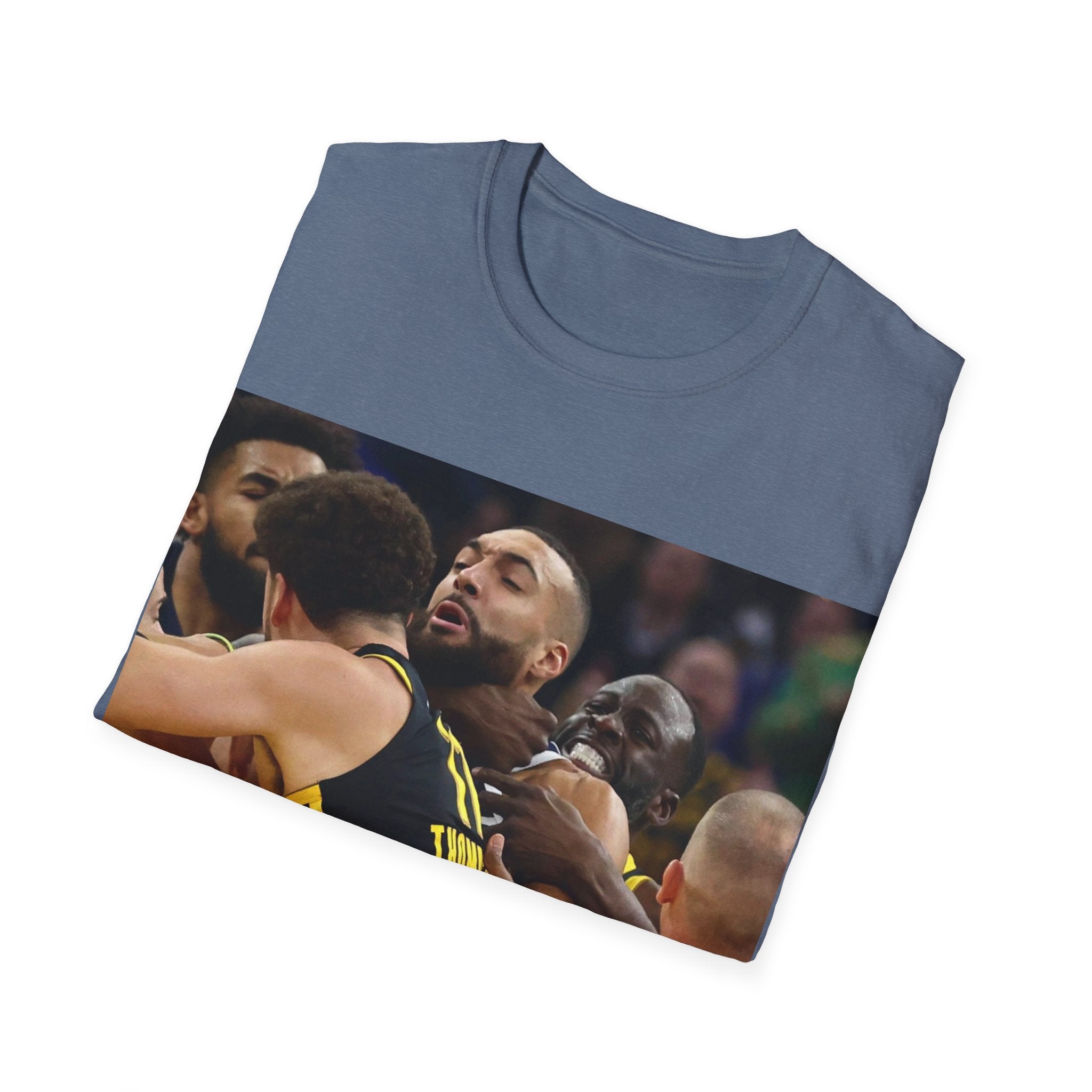 Warrior Hold Funny Basketball T-Shirt | Gift for Athletes | On-Court Fight Theme | Birthday Gift for Father & Basketball Players