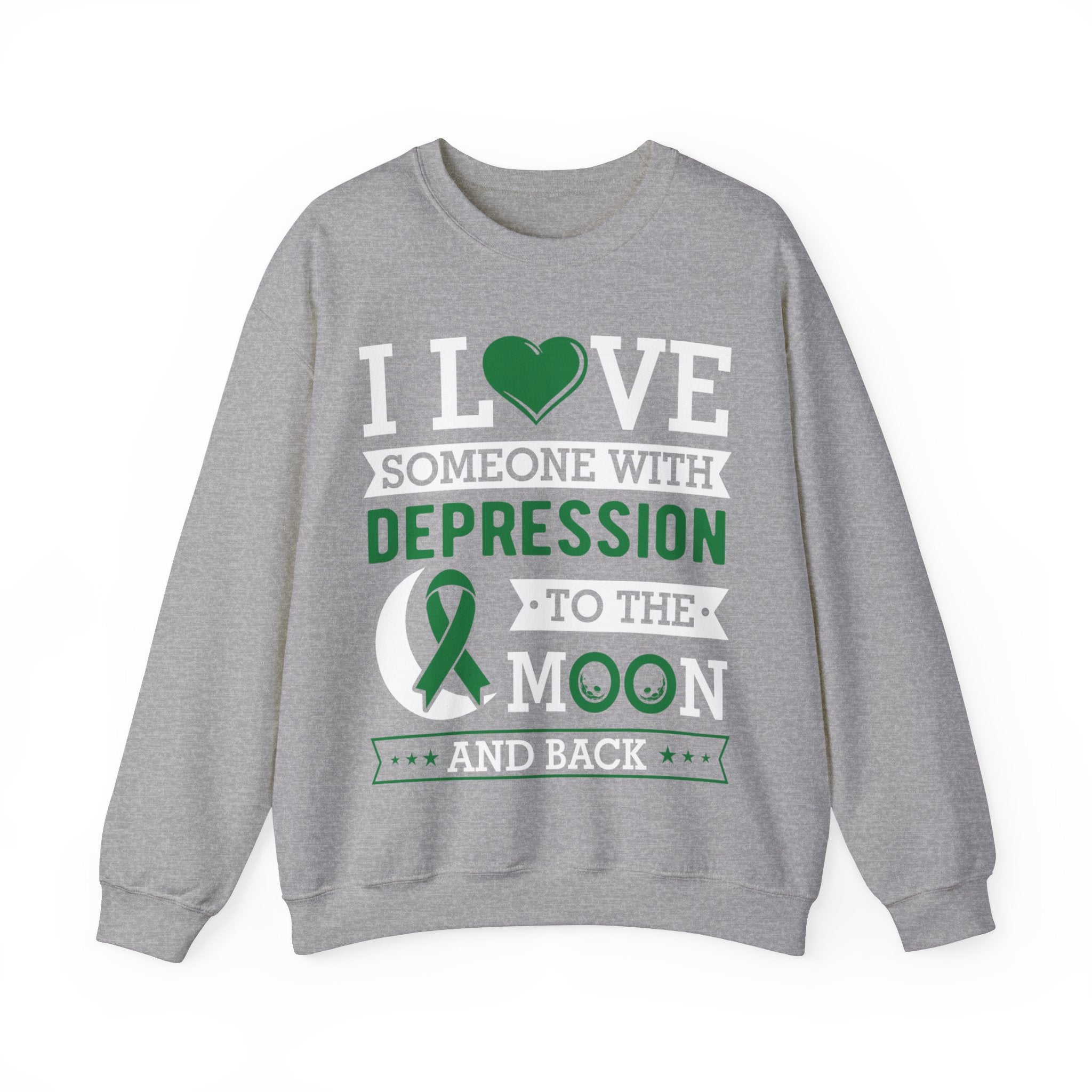 🤍 Embrace Empathy and Support: The "I Love Someone with Depression" Support Unisex Heavy Blend™ Crewneck Sweatshirt is a powerful way to express your support and understanding for loved ones battling depression. It's more than just a sweatshirt; it's a statement of solidarity and compassion.