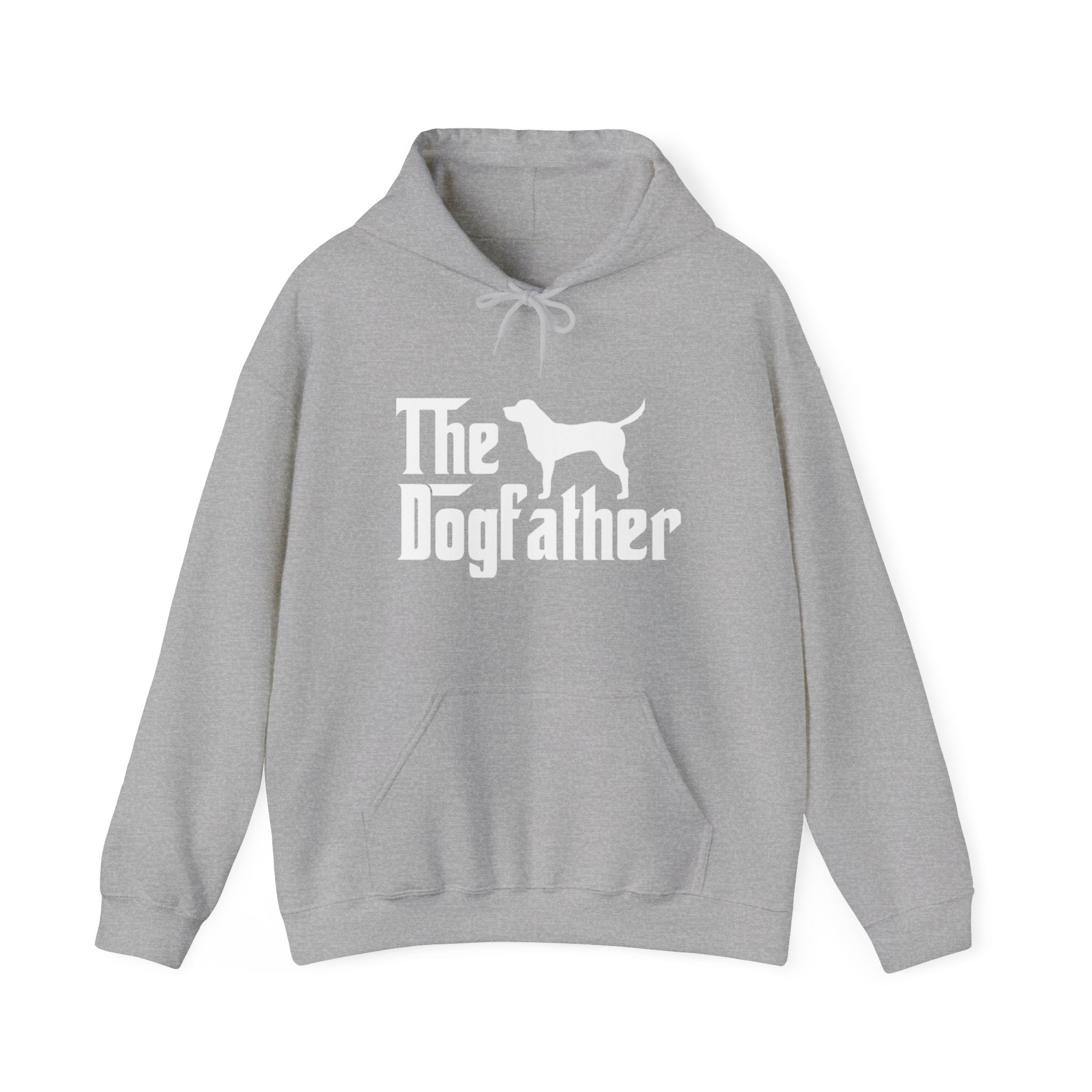 Embrace Canine Comedy with 'The 'Dogfather' Funny Unisex Heavy Blend™ Hooded Sweatshirt - Woof-tastic Humor Ahead! 🐾🕴️