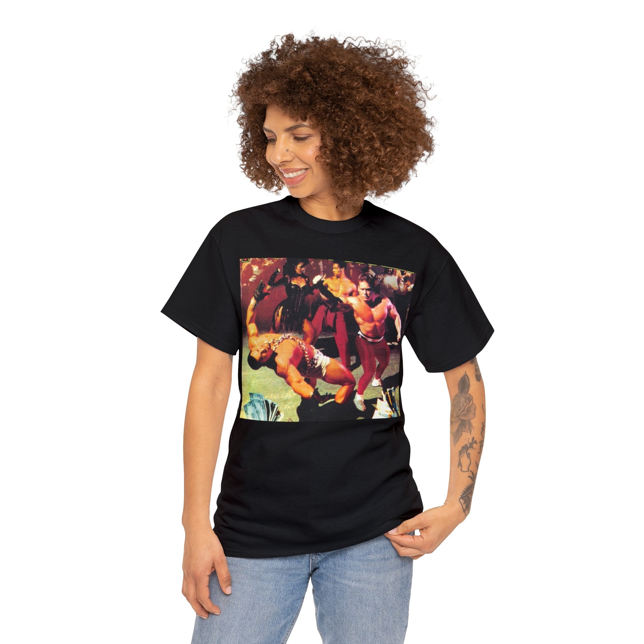 🕹️ Pitfighter Arcade Game Retro Shirt Unisex Heavy Cotton Tee - Nostalgic Vintage Gaming Apparel for Arcade Enthusiasts