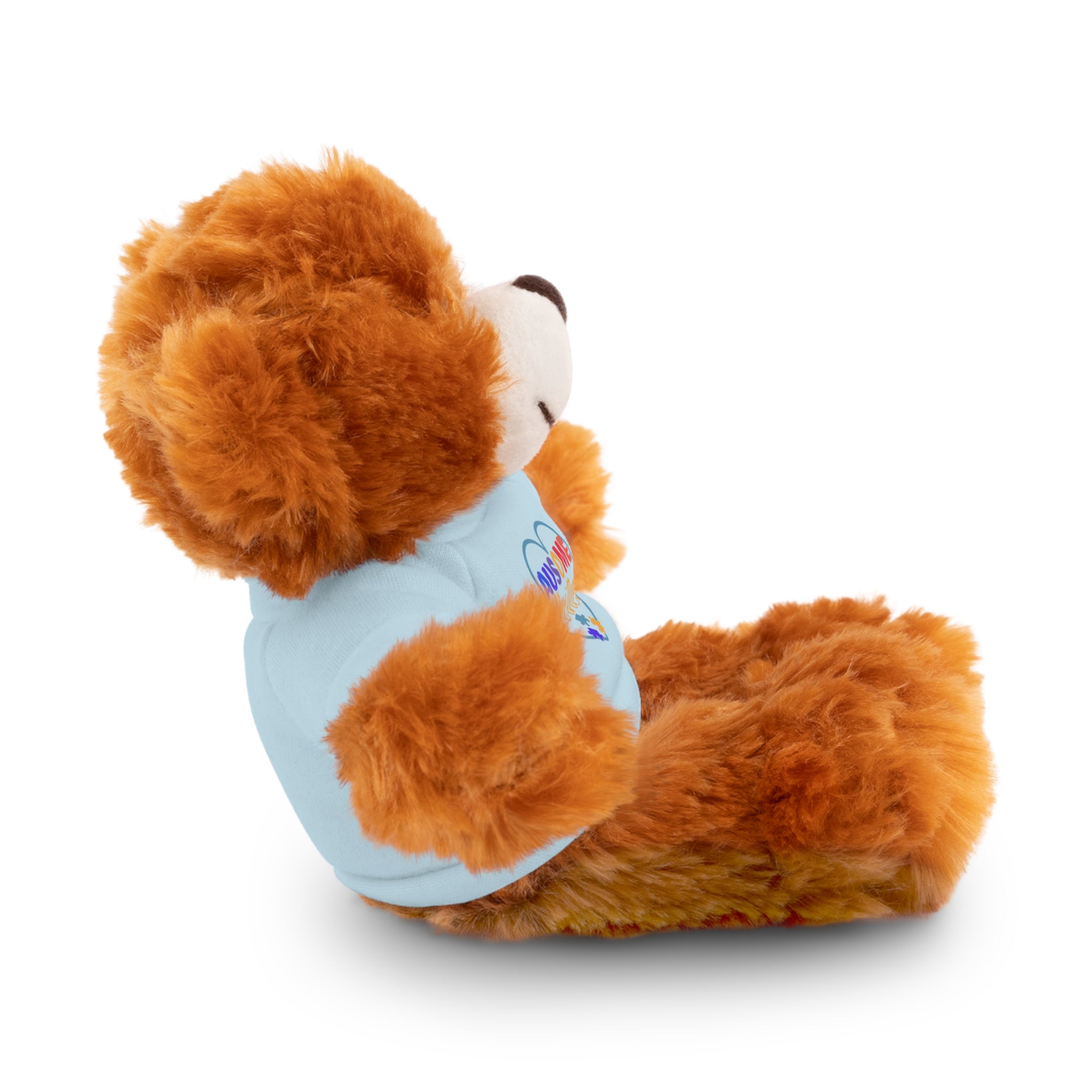 Show Support for Autism Sufferers and celebrate Your 'Ausome Brother' with Autism Awareness Stuffed Bear - Customized Tee Included