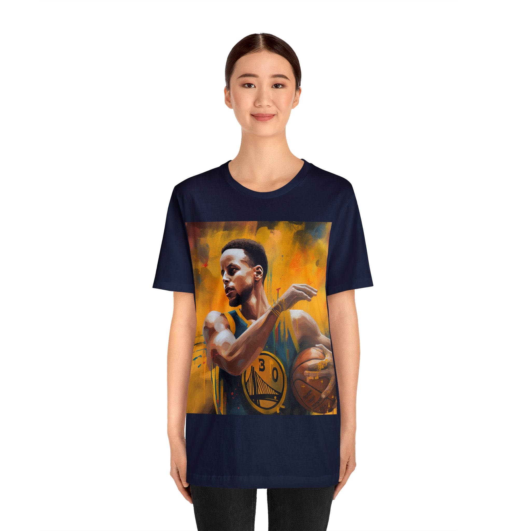 Stylish Shirt for Wear to any Event! Dynamic Basketball Athlete 3-Point Shooter Unisex Jersey Tee - Premium Sports Fan Apparel for Sports Fans and Fans of Dynamic Players