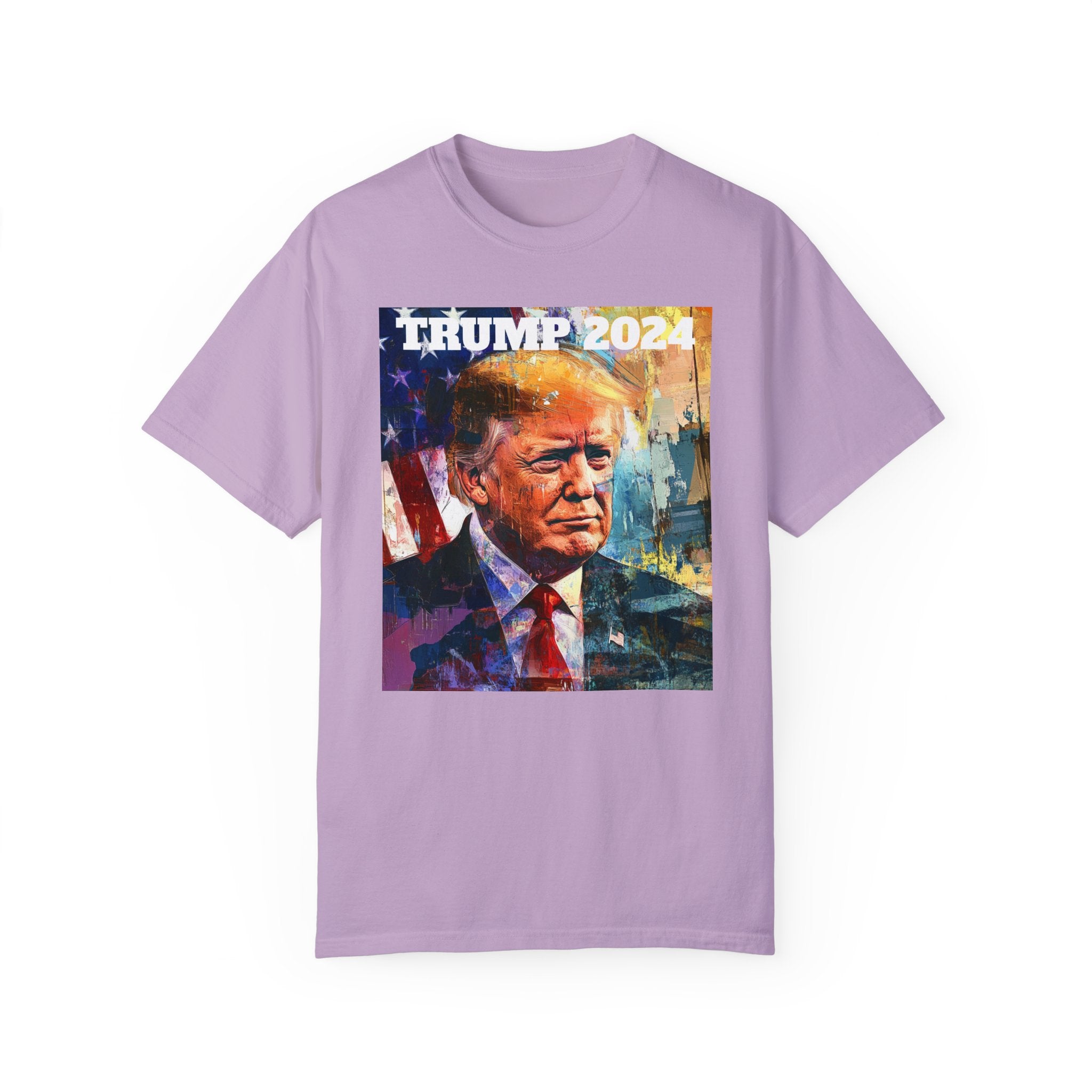 Stand with Strength: Trump 2024 Unisex Garment-Dyed T-Shirt - Wear Your Support Proudly