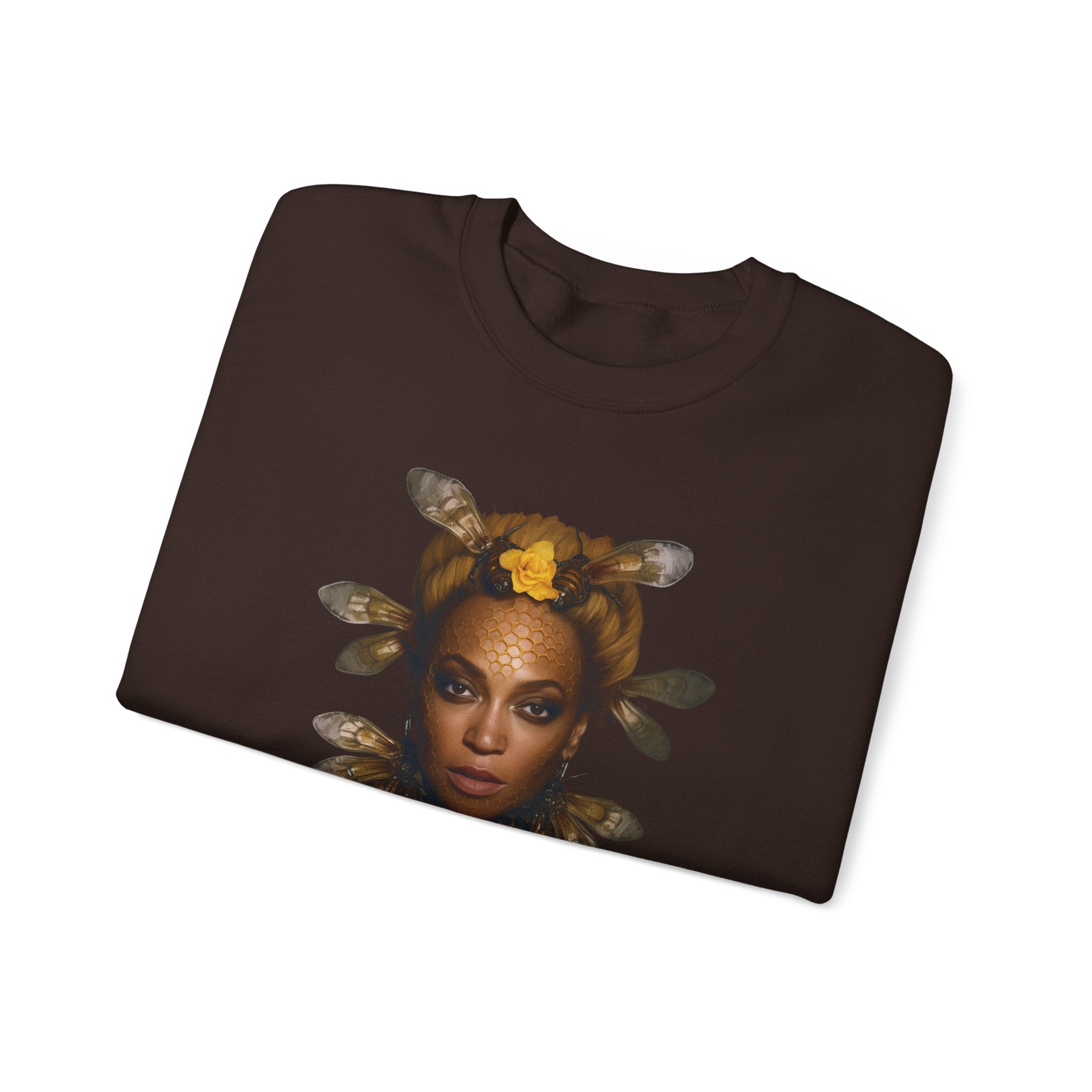 Queen Bee Unisex Heavy Blend™ Crewneck Sweatshirt - Embrace Your Inner Royalty with Iconic Pop Style