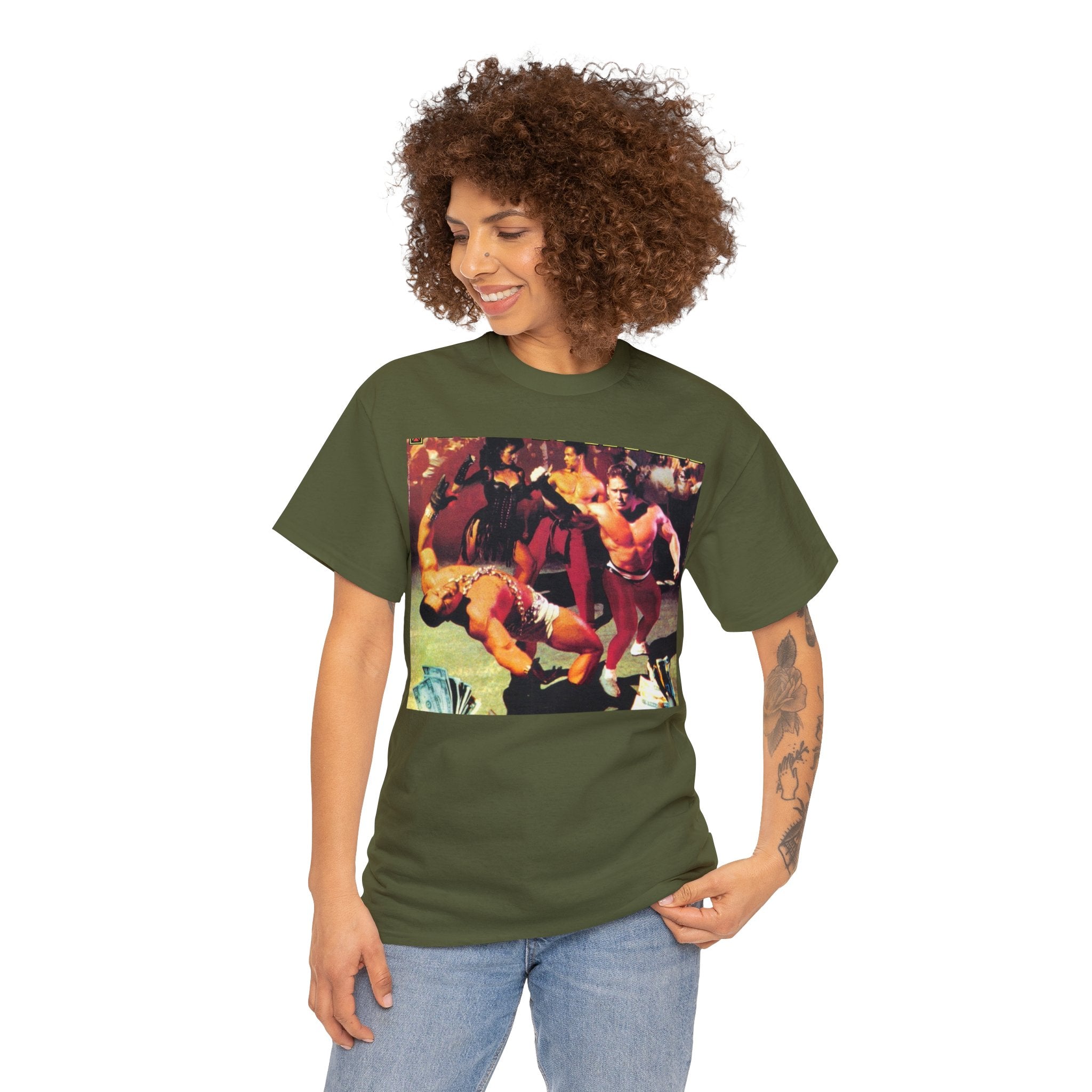 🕹️ Pitfighter Arcade Game Retro Shirt Unisex Heavy Cotton Tee - Nostalgic Vintage Gaming Apparel for Arcade Enthusiasts