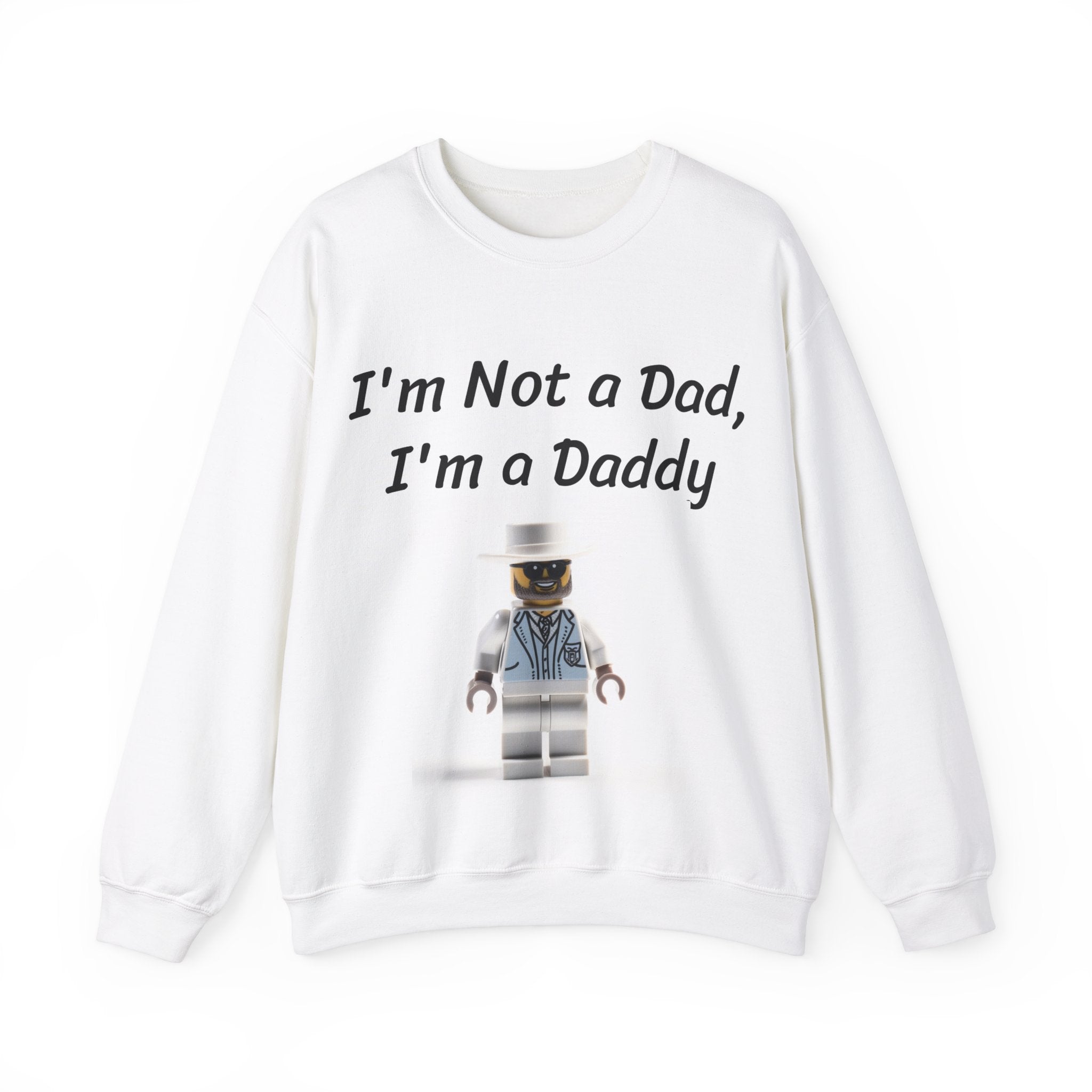 Unique Shirt to Keep You Warm on Those Cold Days. Elevate Your Style with the 'I'm Not a Dad, I'm a Daddy' Unisex Heavy Blend™ Crewneck Funny Sweatshirt - A Playful Expression of Fatherhood!