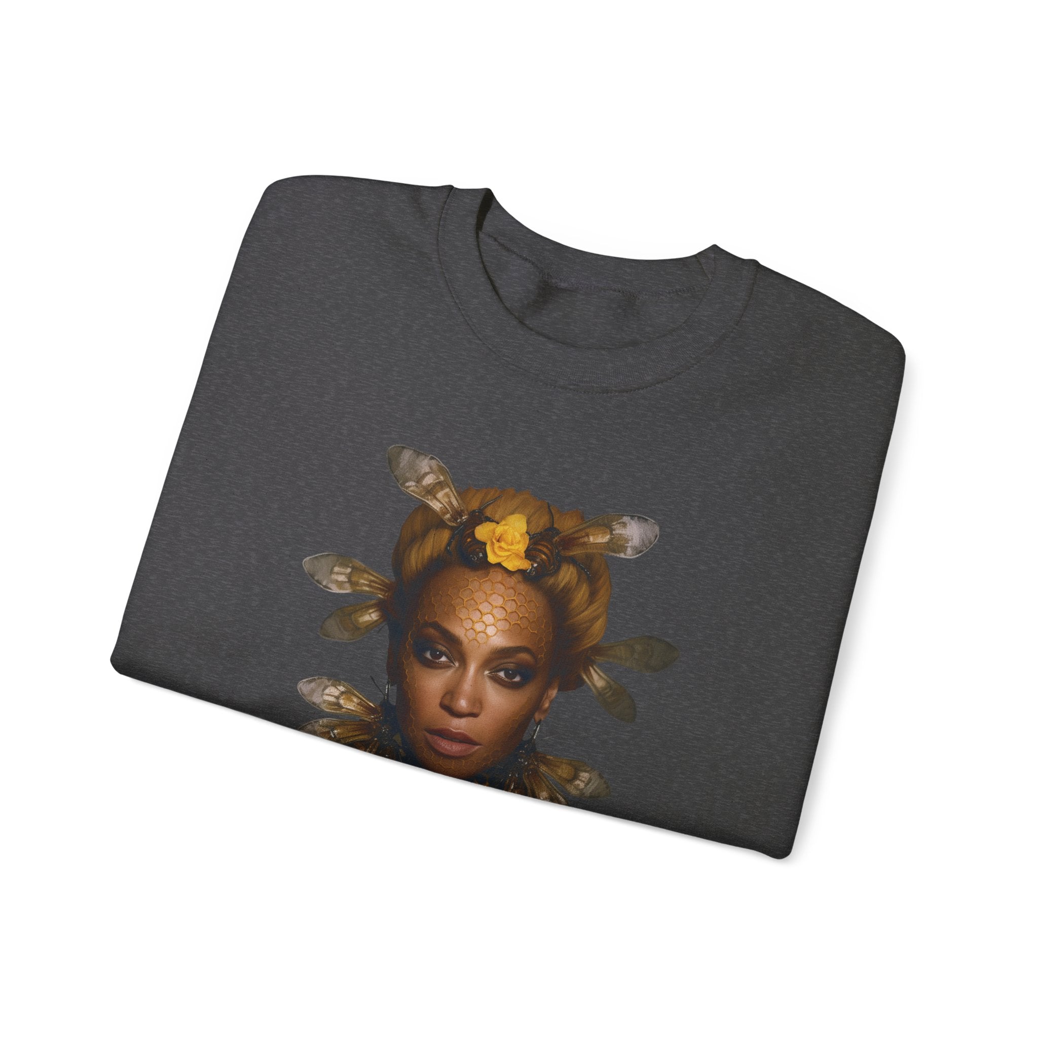 Queen Bee Unisex Heavy Blend™ Crewneck Sweatshirt - Embrace Your Inner Royalty with Iconic Pop Style