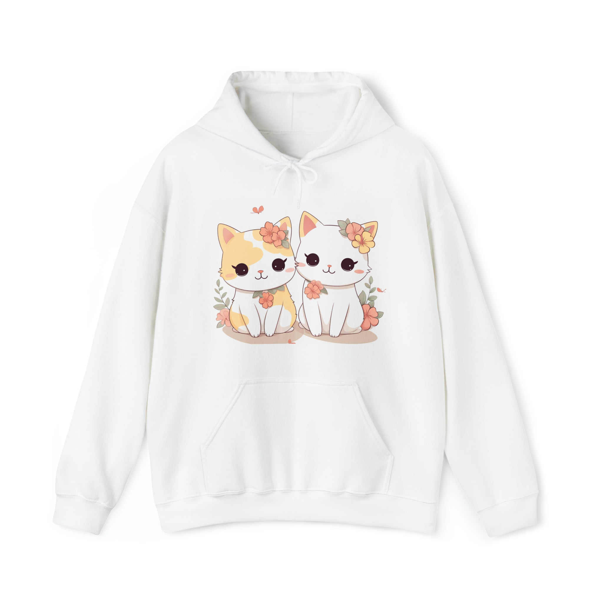 Cat Lovers Sweatshirt Hoodie | Perfect Birthday Gift for Wife or Girlfriend | Cute Kitten Pullover | Funny and Cozy Cat Themed Gift