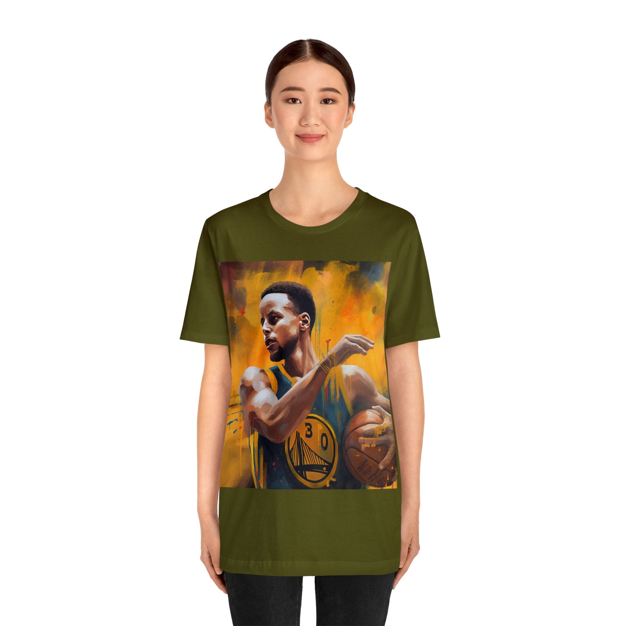 Stylish Shirt for Wear to any Event! Dynamic Basketball Athlete 3-Point Shooter Unisex Jersey Tee - Premium Sports Fan Apparel for Sports Fans and Fans of Dynamic Players