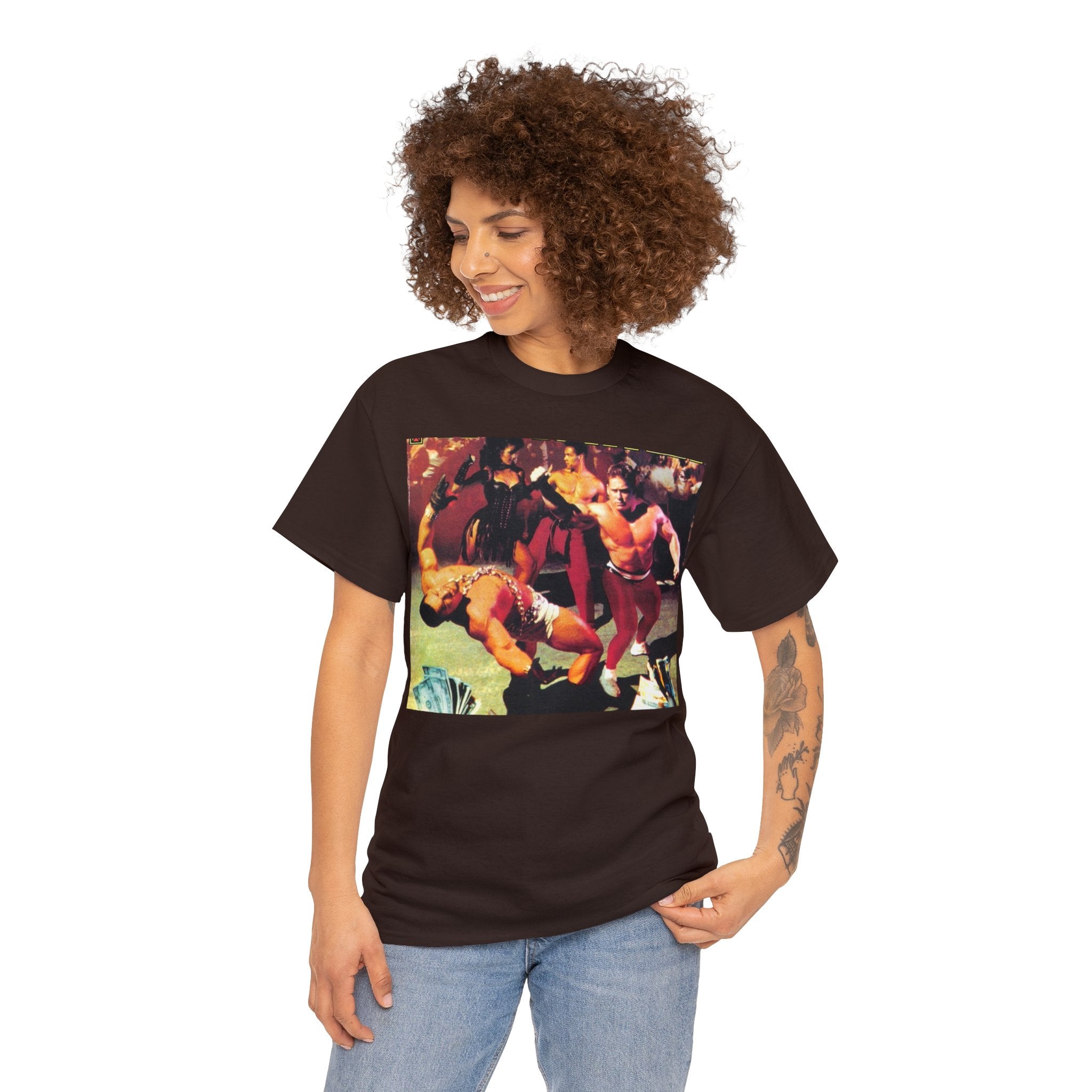 🕹️ Pitfighter Arcade Game Retro Shirt Unisex Heavy Cotton Tee - Nostalgic Vintage Gaming Apparel for Arcade Enthusiasts