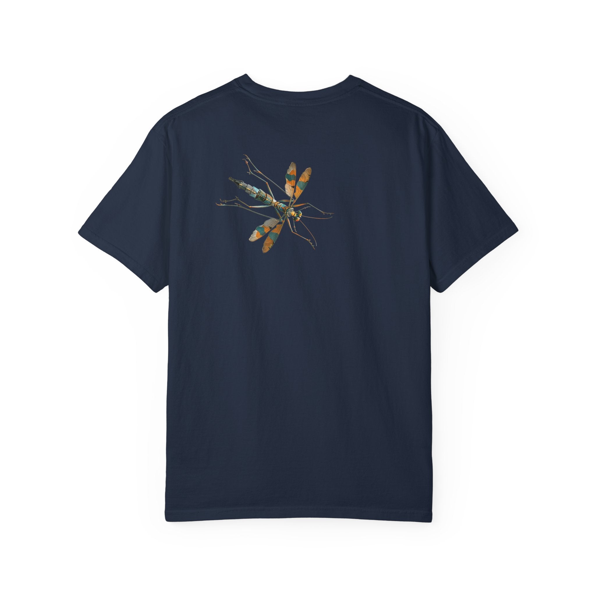 Gotcha Bug: 'Check My Back' Humorous Unisex Garment-Dyed T-Shirt