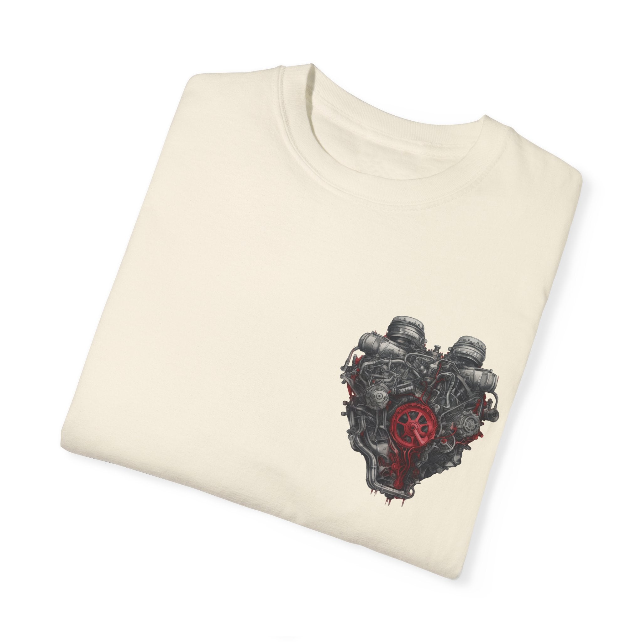 Diesel Engine Heart illustration for Medical Students T-shirt for Engineers Gift for Funny Gift Idea for Him for Her Present Funny Shirt