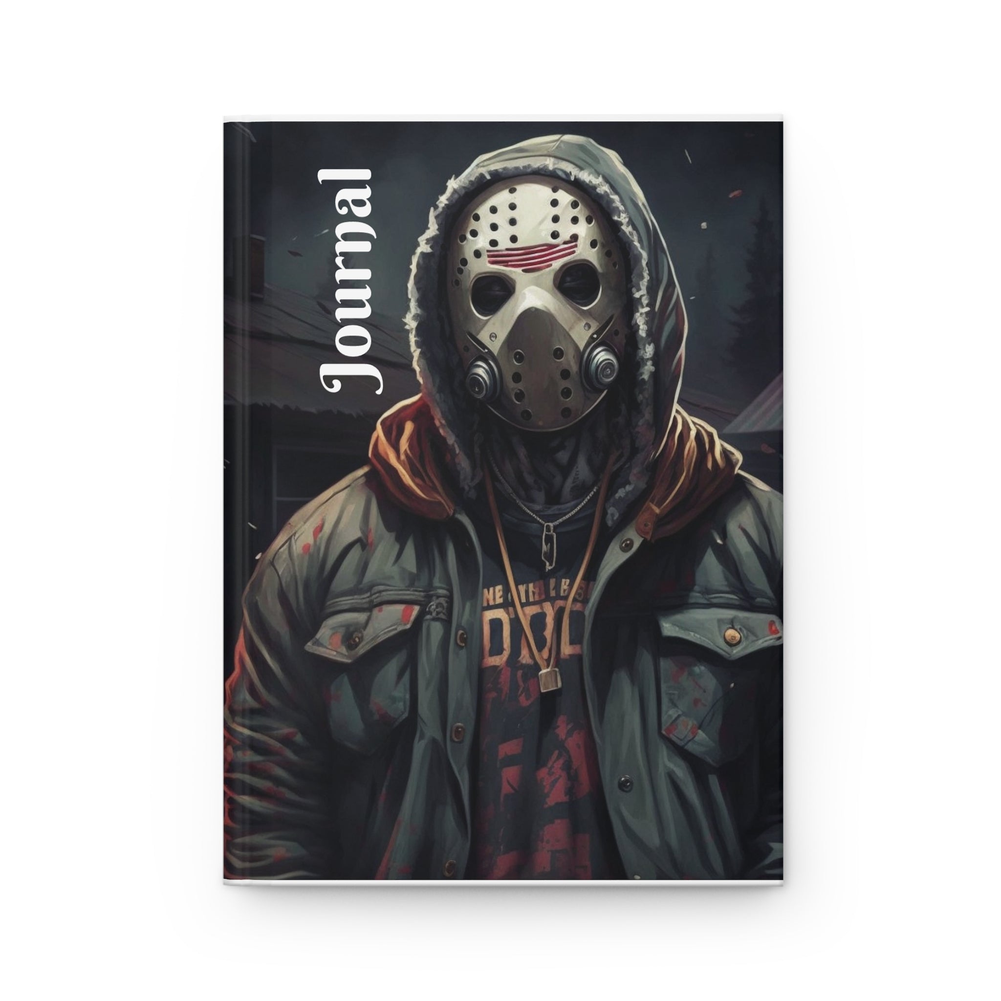 Hardcover Journal Matte-"Jason Spit Fire" (Professional Art)