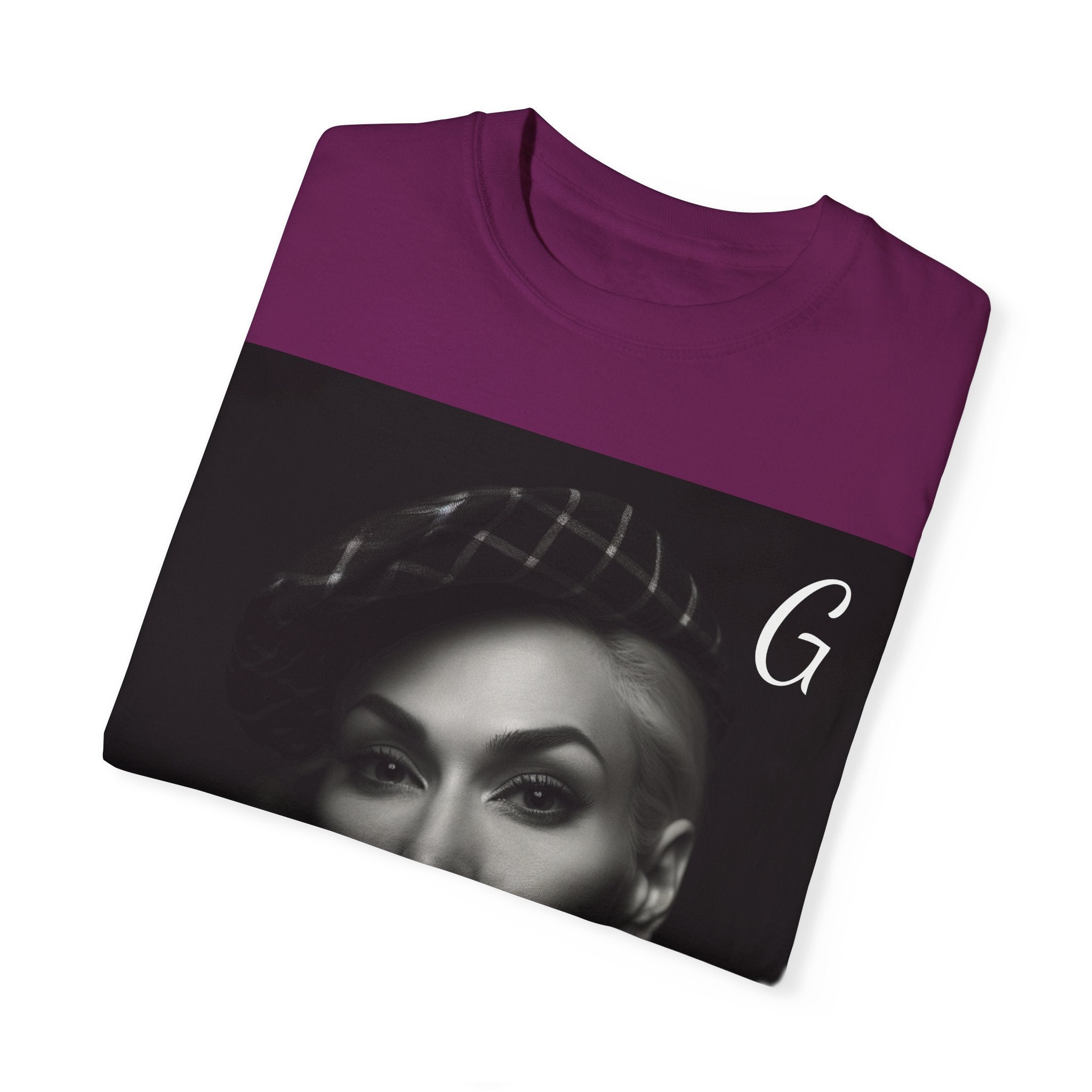 🌟 Icon-Inspired Festival Queen Unisex T-Shirt: Vibrant Garment-Dyed Tee for Ultimate Music Fest Style - Capture the Pop Diva's Iconic Look 🎵