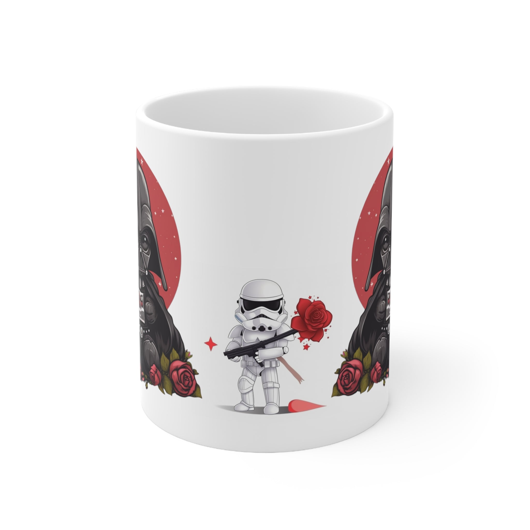 For Fans of the Original Trilogy! Add to your Collection . Classic Galaxy Villain Romantic Valentine's Day Cupid Ceramic Mug 11oz - Unique Gift for the One You Love or for the Ideal Gift for Friends