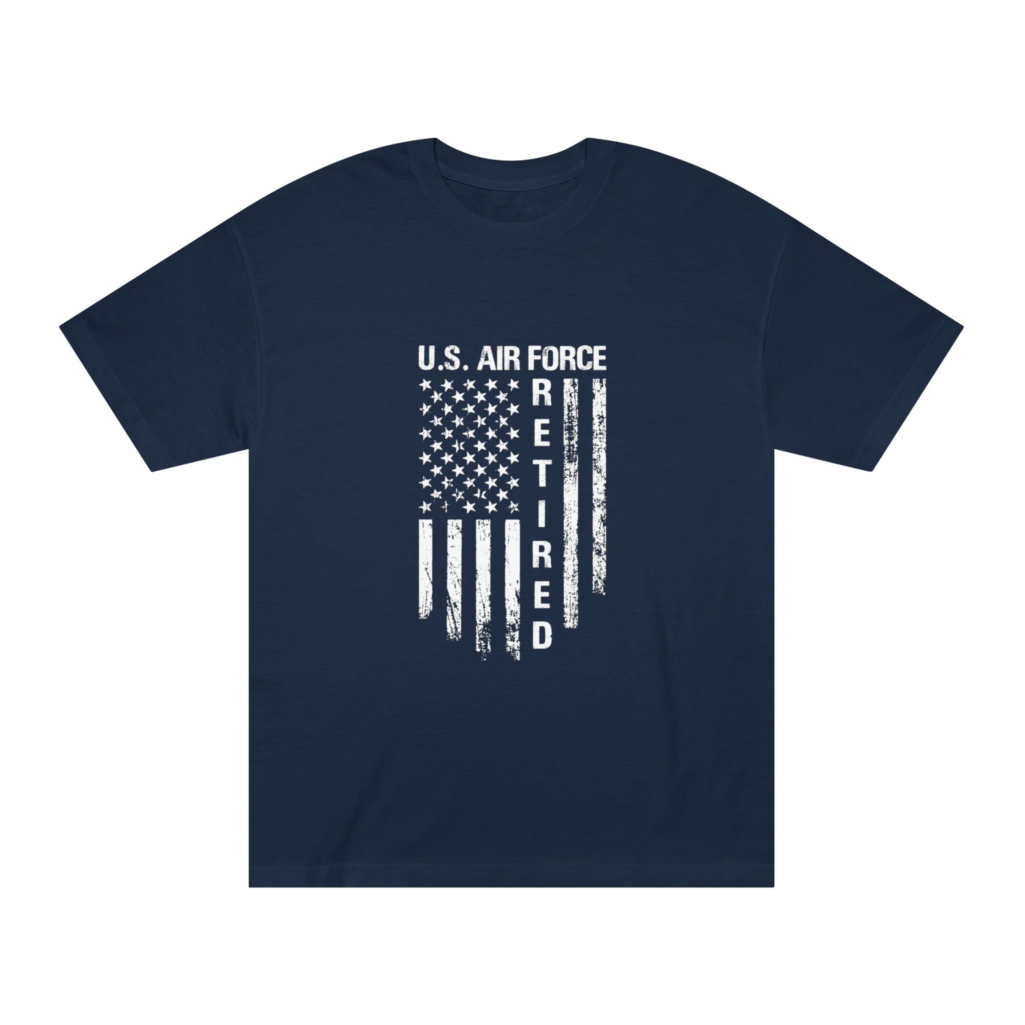 U.S. Air Force Retired Unisex Classic Tee - Honoring Military Service and Veteran Pride: Timeless Apparel for Heroes