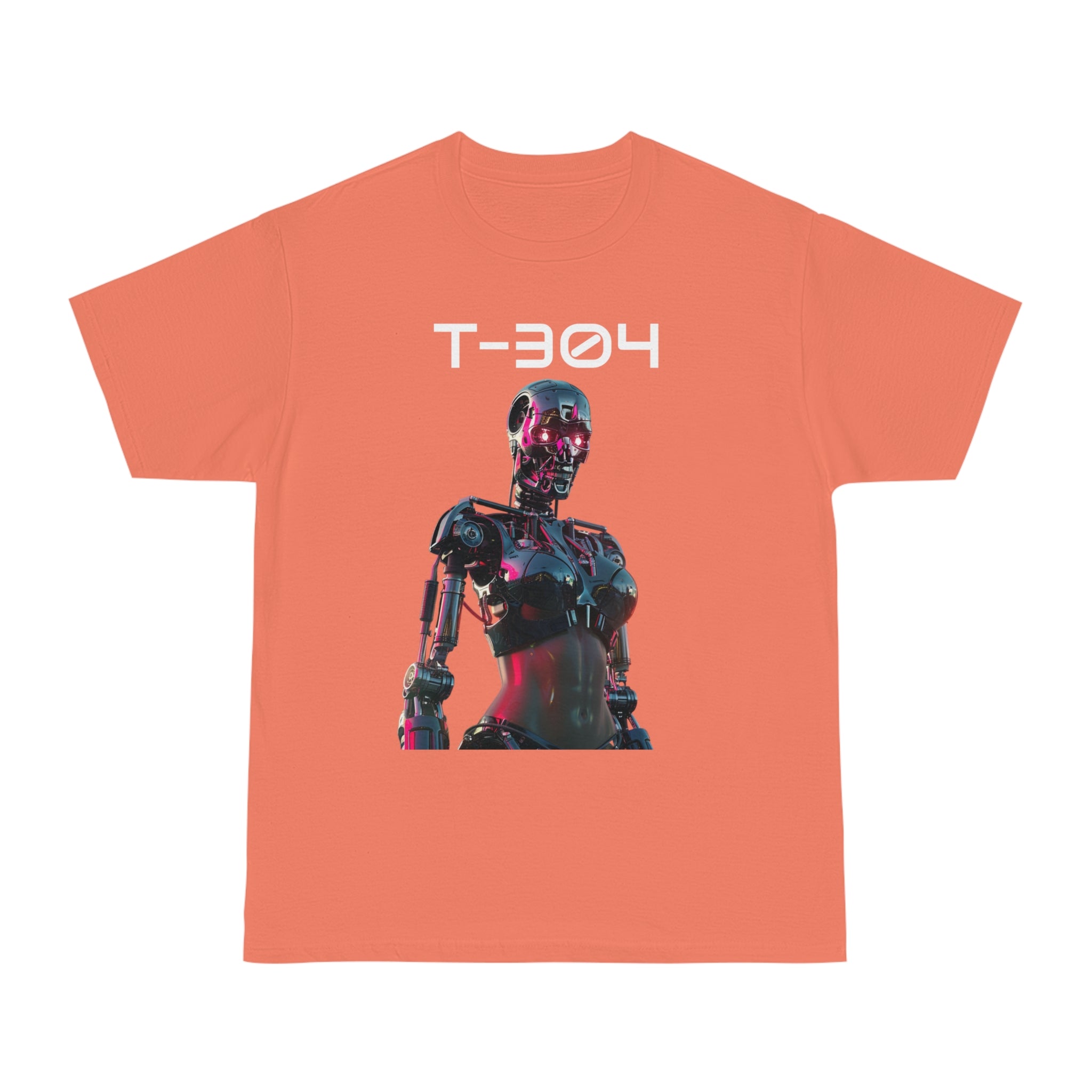 Cyber Chic: T-304 On-Fleek Cameron Inspired Glam Gal Retro Sci-Fi Unisex Hammer™ T-Shirt - Futuristic Fashion Fusion