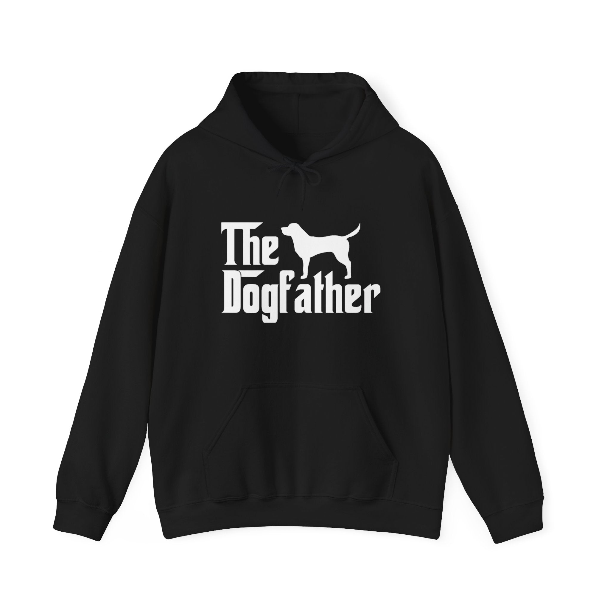 Embrace Canine Comedy with 'The 'Dogfather' Funny Unisex Heavy Blend™ Hooded Sweatshirt - Woof-tastic Humor Ahead! 🐾🕴️