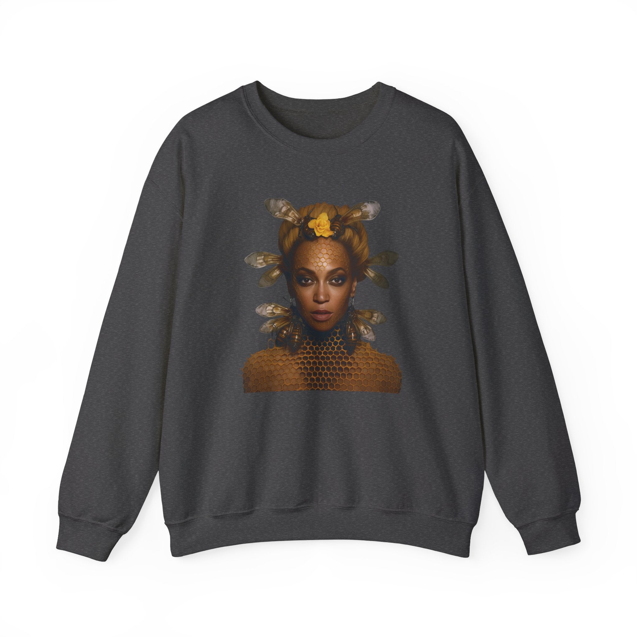 Queen Bee Unisex Heavy Blend™ Crewneck Sweatshirt - Embrace Your Inner Royalty with Iconic Pop Style