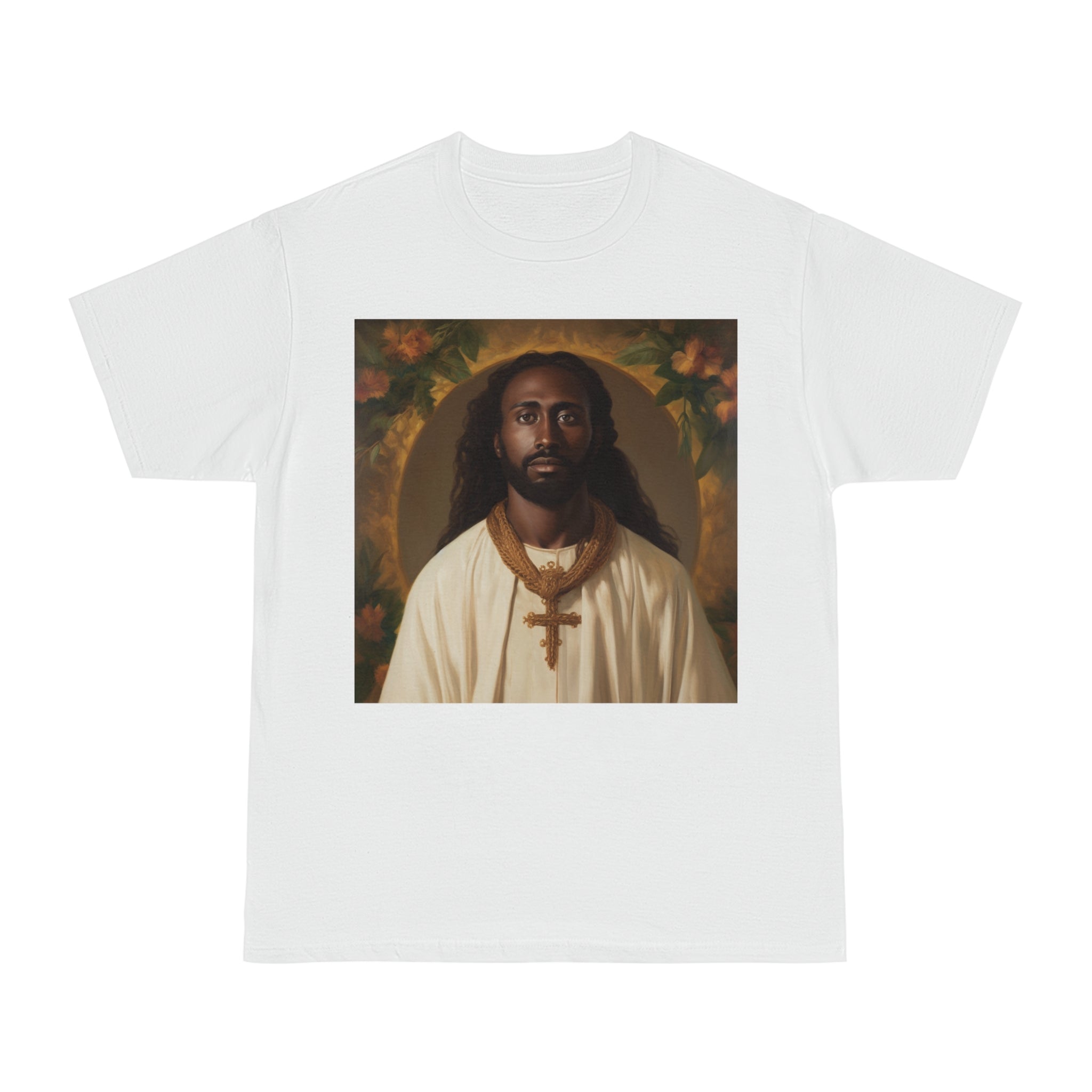 Unity in Faith: ' Classic Painting of African Descent Jesus' Unisex Hammer™ T-Shirt - Celebrate Diversity in Spirituality with a Groundbreaking Art-Inspired Design