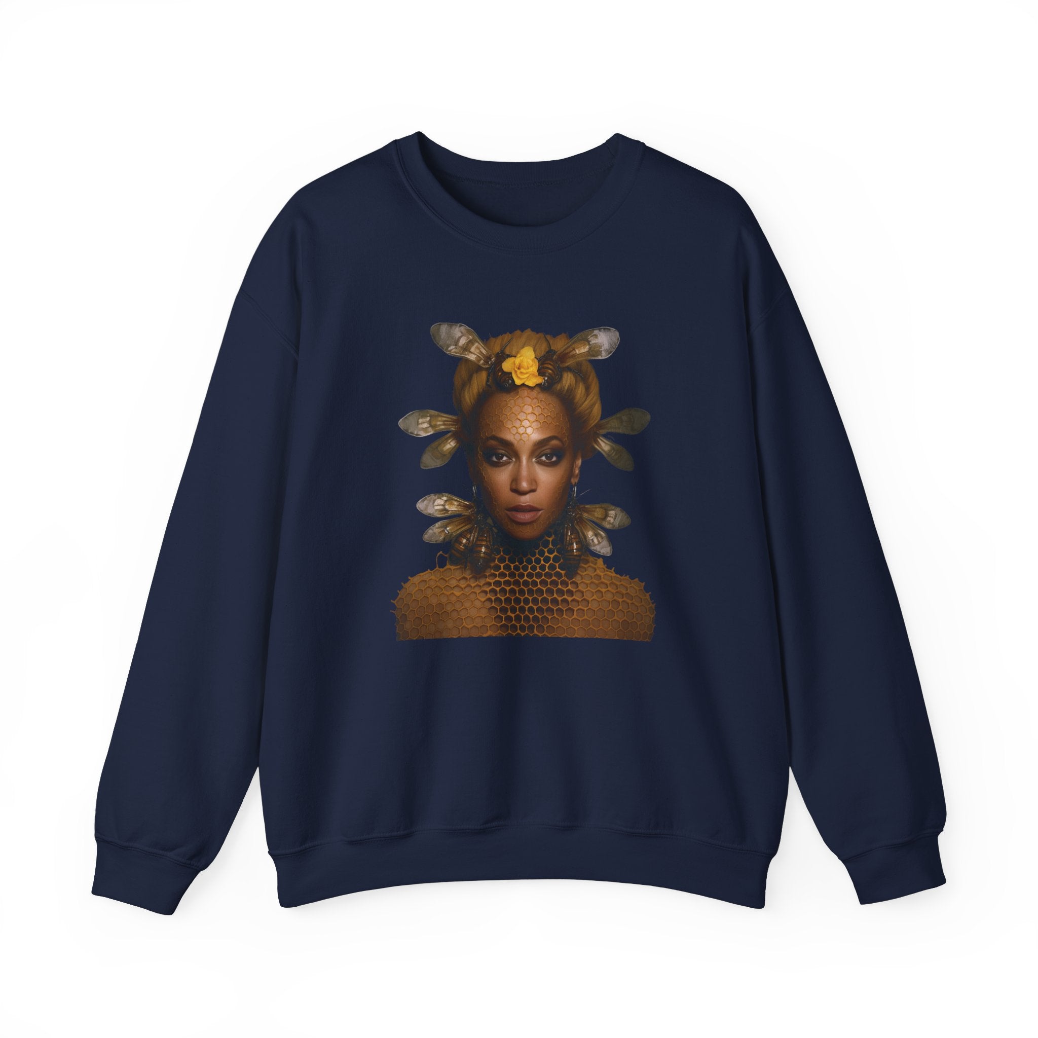 Queen Bee Unisex Heavy Blend™ Crewneck Sweatshirt - Embrace Your Inner Royalty with Iconic Pop Style