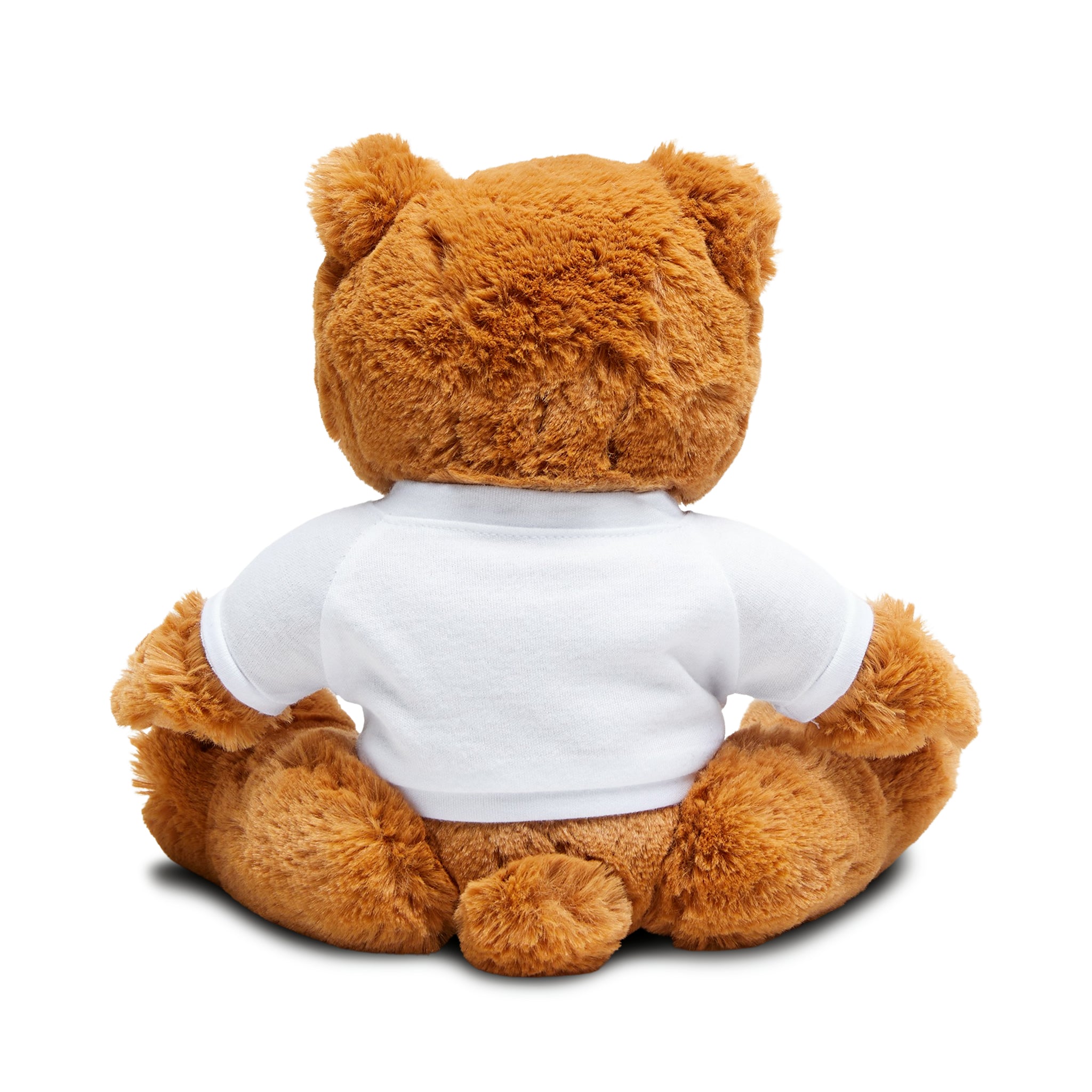 Bring Home the Laughs with 'On-Court Tussle' Profession Basketball Choke-Hold Funny Teddy Bear - Stylish Little Tee Wearing Teddy