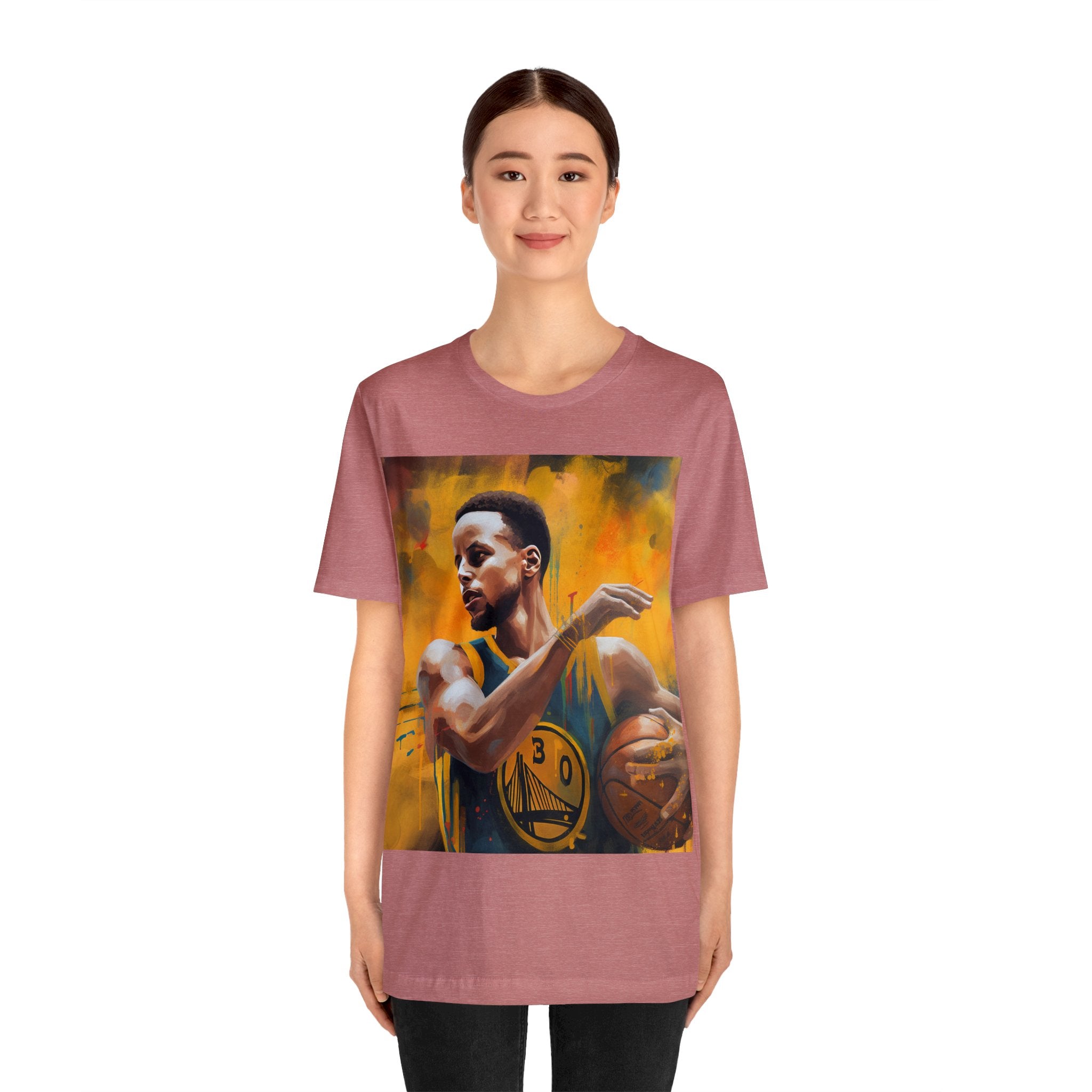 Stylish Shirt for Wear to any Event! Dynamic Basketball Athlete 3-Point Shooter Unisex Jersey Tee - Premium Sports Fan Apparel for Sports Fans and Fans of Dynamic Players