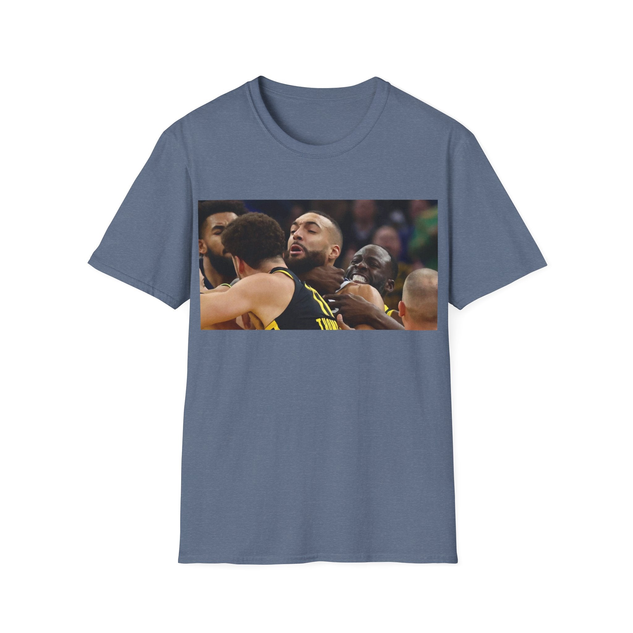 Warrior Hold Funny Basketball T-Shirt | Gift for Athletes | On-Court Fight Theme | Birthday Gift for Father & Basketball Players