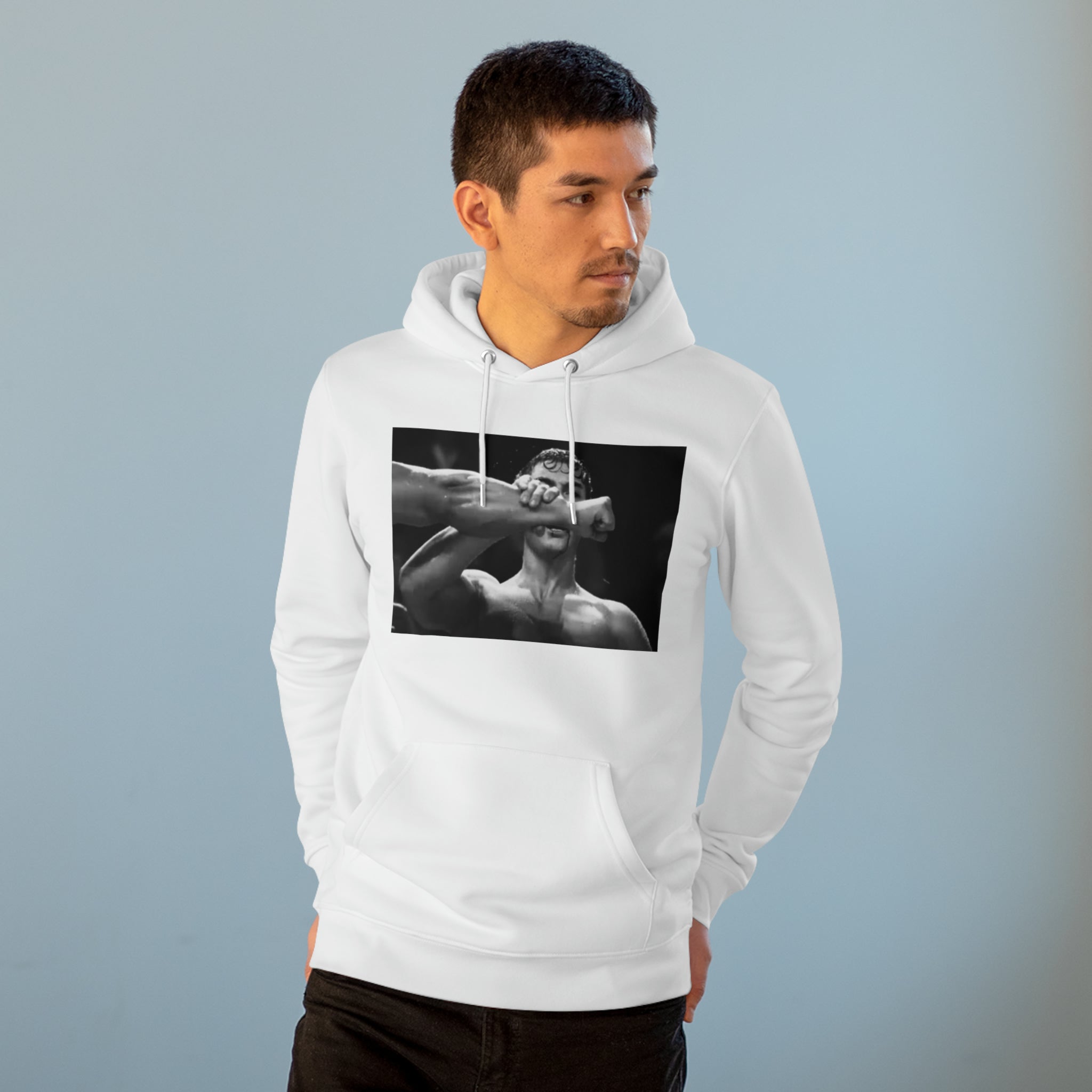 Retro 80's Martial Arts Kumite Film Iconic Blind Wrist Catch Unisex Cruiser Hoodie - A Nostalgic Tribute to Action Cinema