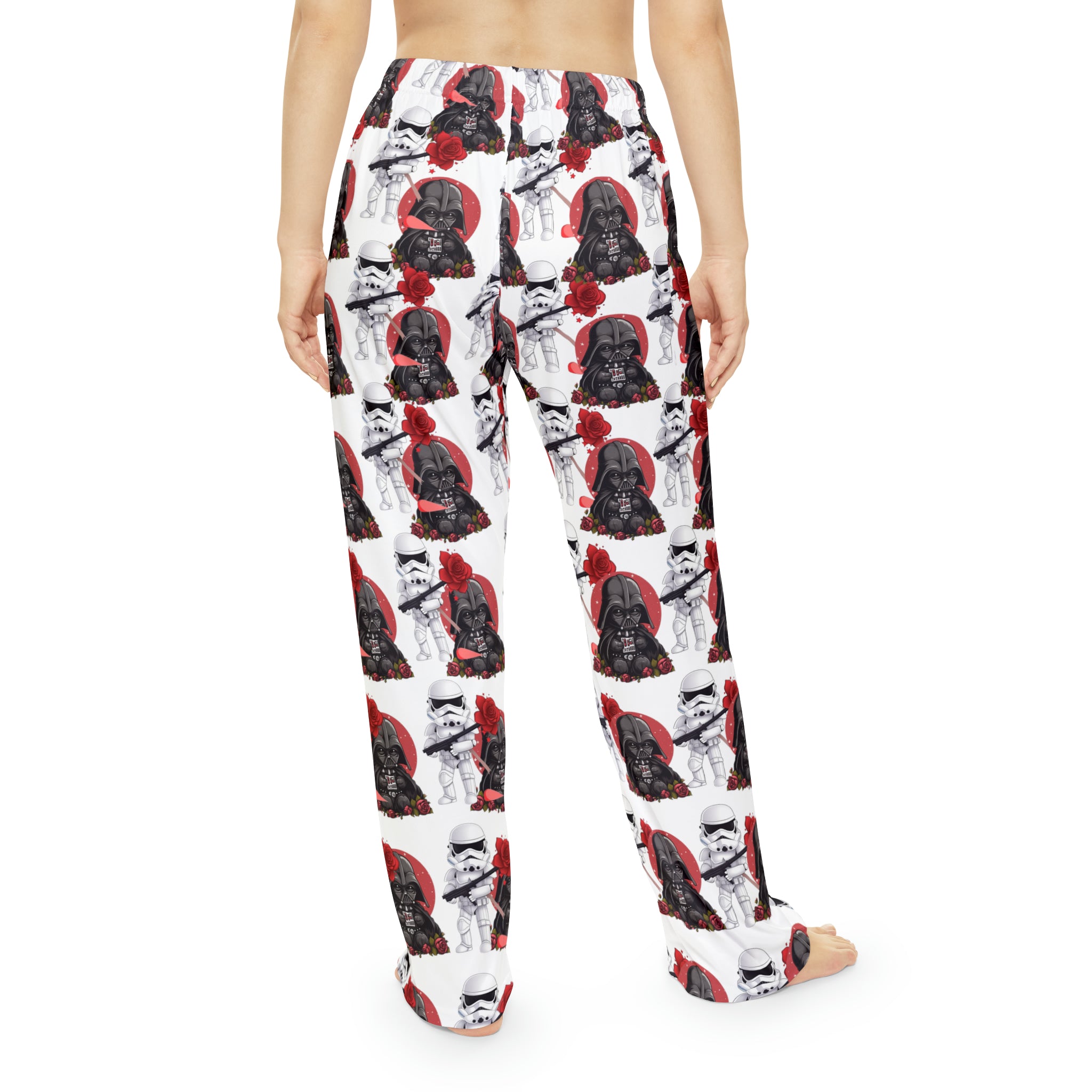 Add this to Your Original Trilogy Theme. Be Unique and Original. Trendy and Comfy Popular Iconic Galaxy Empire Women's Pajama Pants (AOP) - Perfect Loungewear Perfect for Watching Prequels or Trilogies