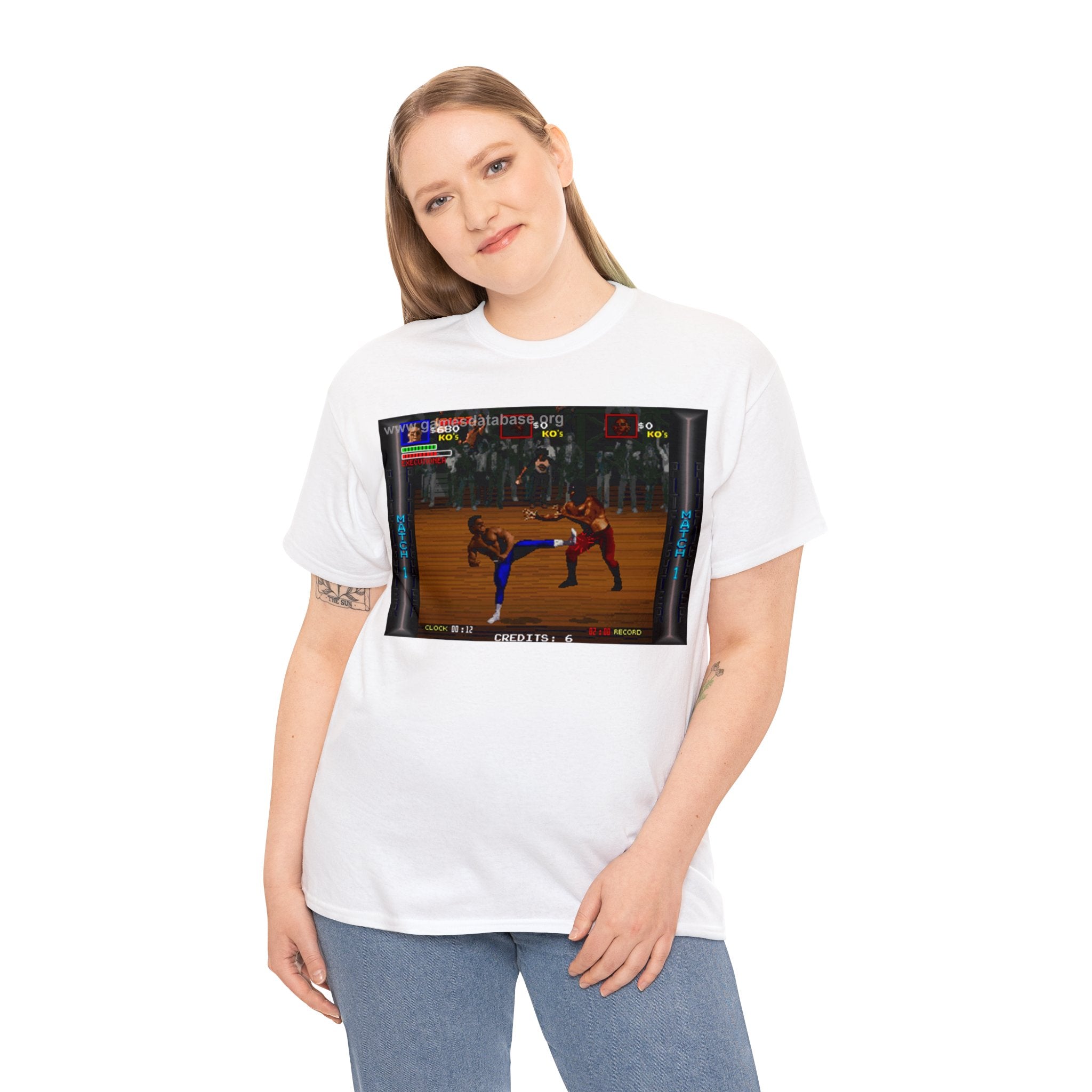 🕹️ Gift for Retro and Vintage Fans Arcade Game Retro Shirt Unisex Heavy Cotton Tee - Nostalgic Vintage Gaming Apparel for Arcade Enthusiasts