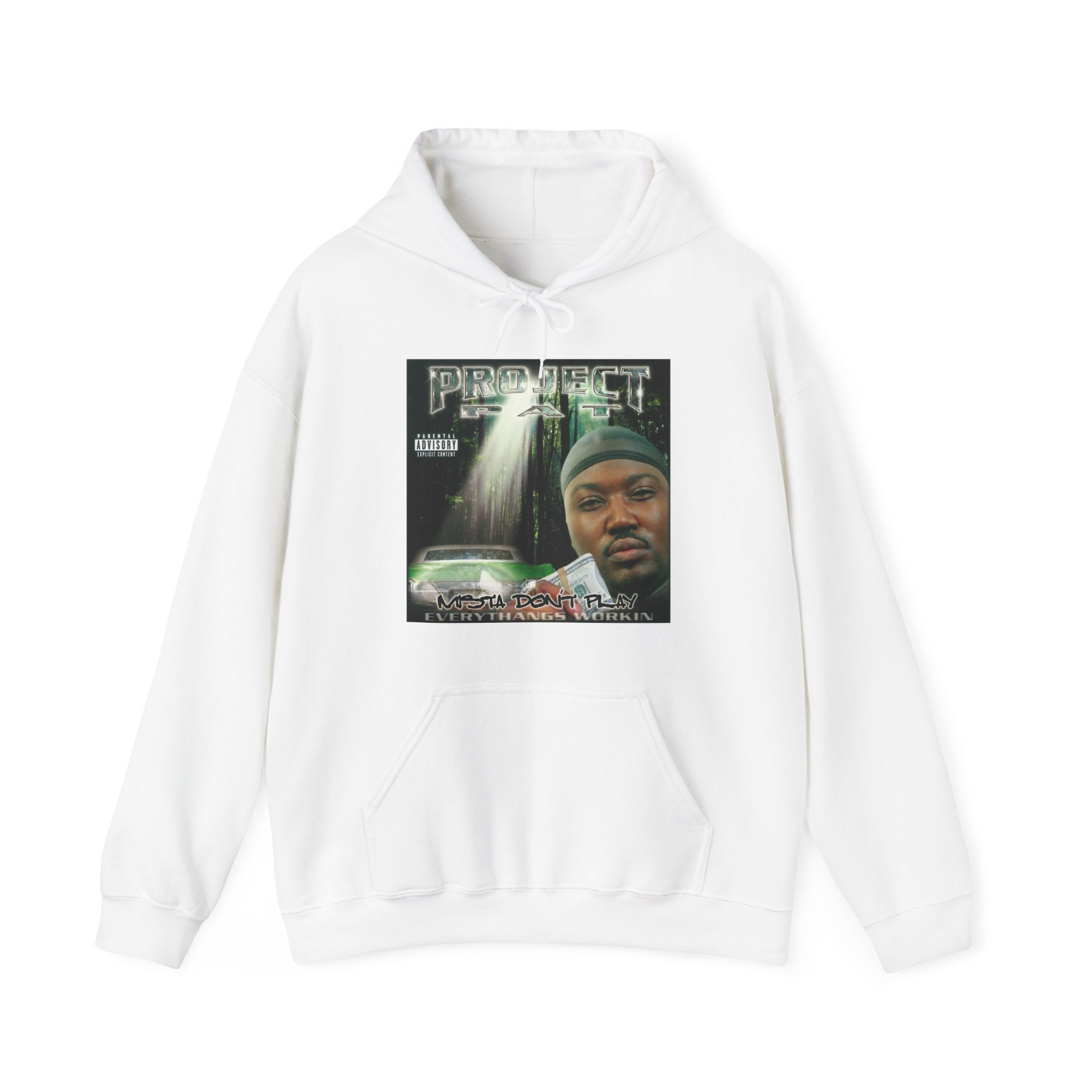 Gift for Down South Rap Fans! This Project Memphis Rap Legend: Unisex Heavy Blend™ Hip-Hop Icon Hooded Sweatshirt is a Rare and Stylish Gift - Urban Music Streetwear Tribute