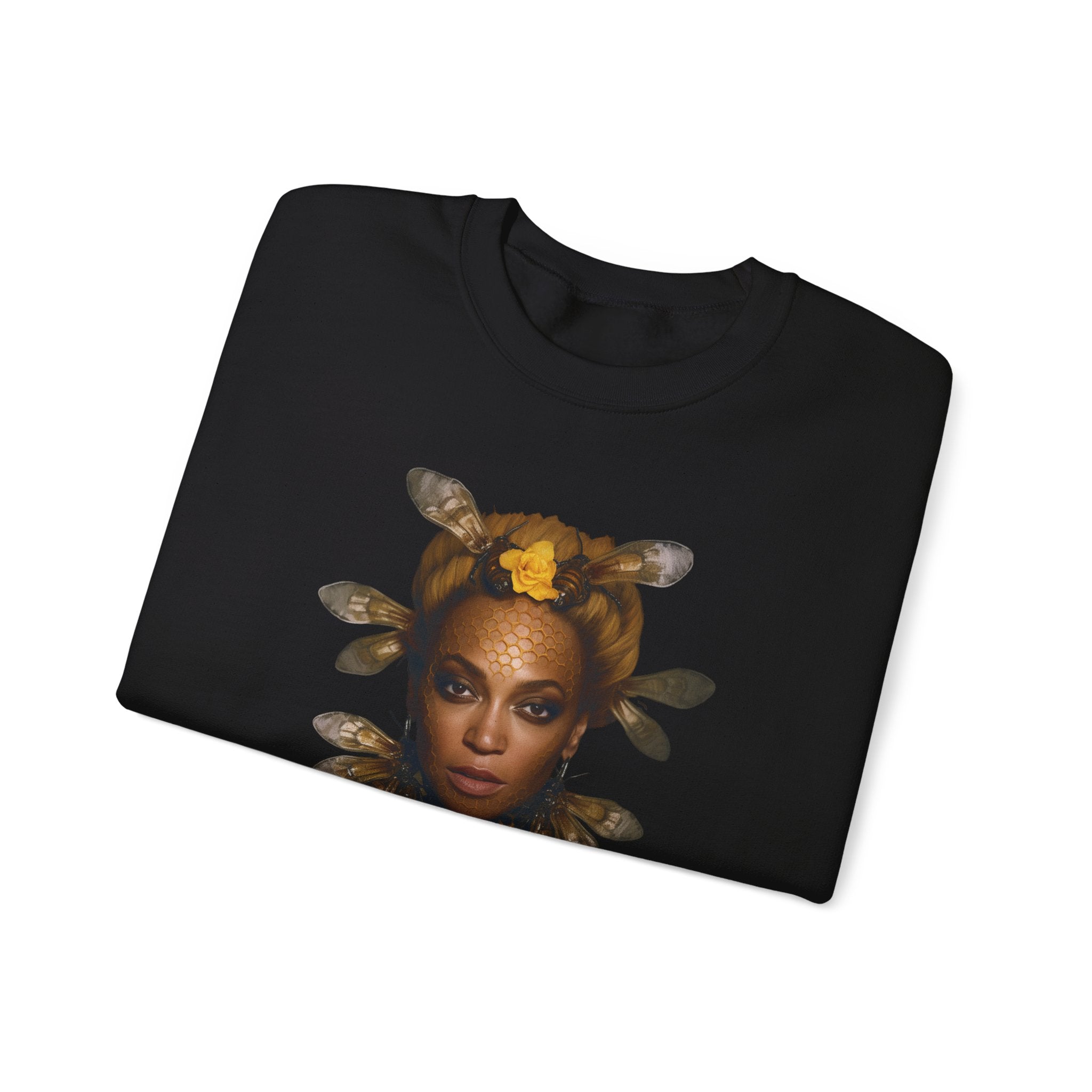 Queen Bee Unisex Heavy Blend™ Crewneck Sweatshirt - Embrace Your Inner Royalty with Iconic Pop Style