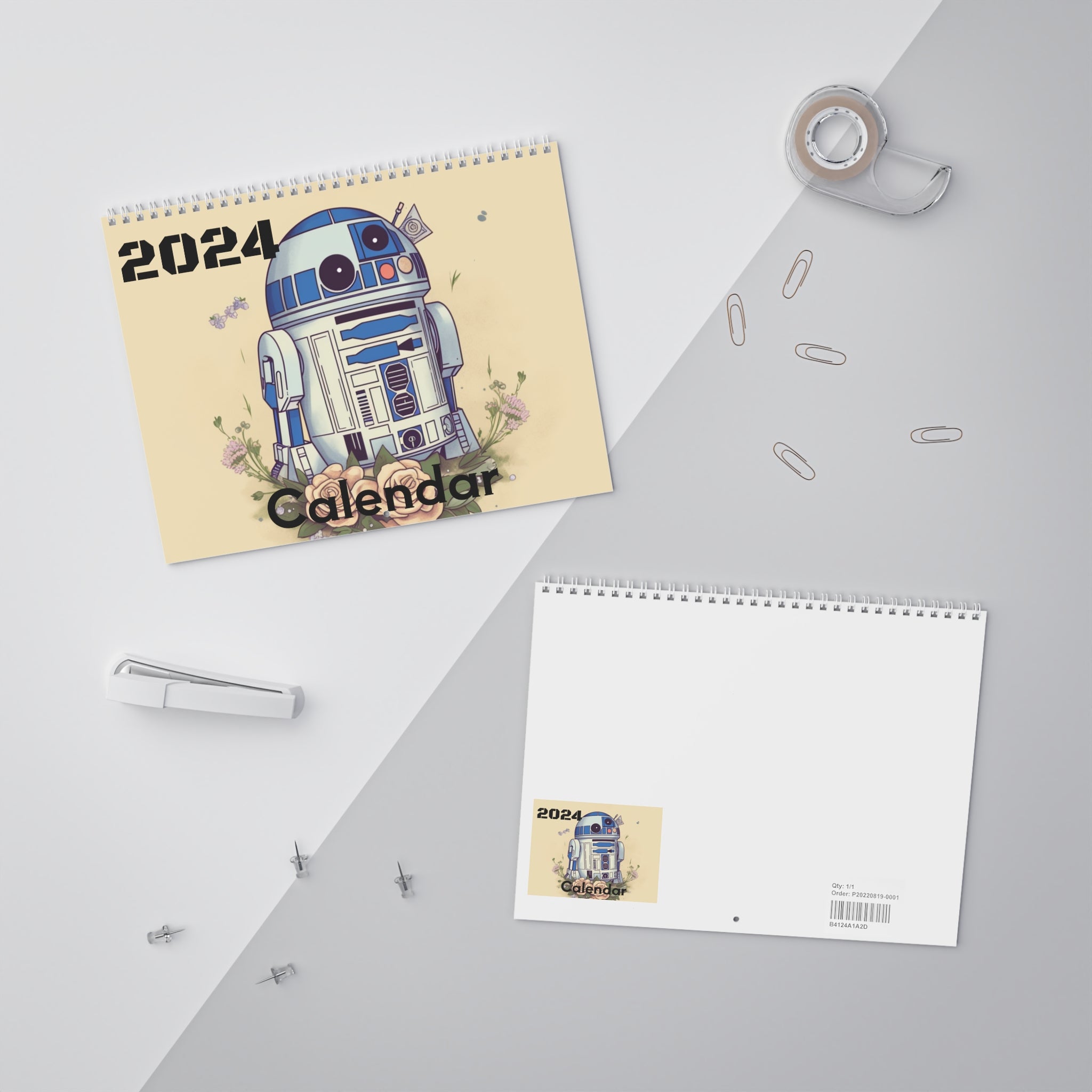 Galactic Legacy Retro Calendar 2024: Journey Through a Galaxy Far, Far Away - A Year with Iconic Space Fantasy Characters