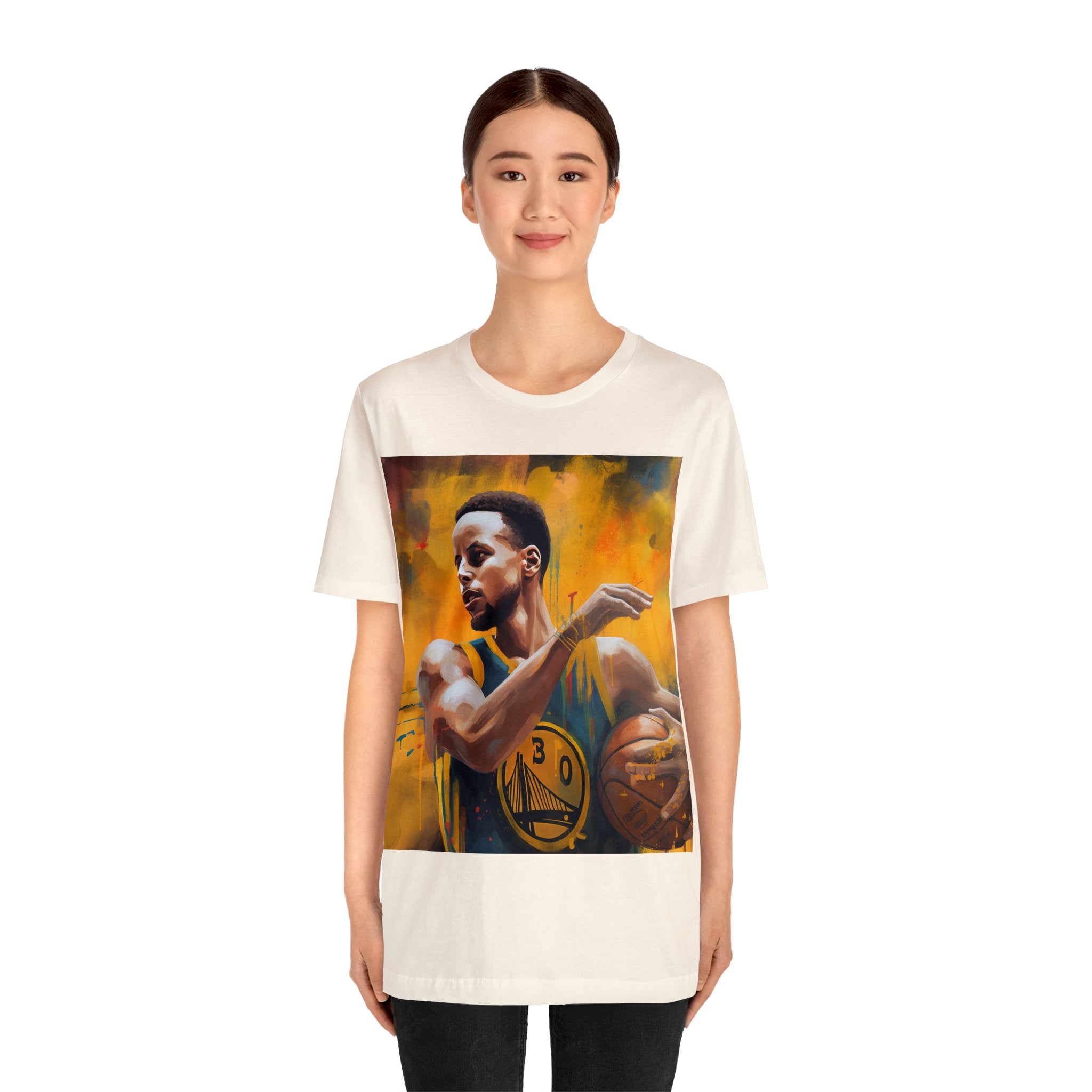 Stylish Shirt for Wear to any Event! Dynamic Basketball Athlete 3-Point Shooter Unisex Jersey Tee - Premium Sports Fan Apparel for Sports Fans and Fans of Dynamic Players