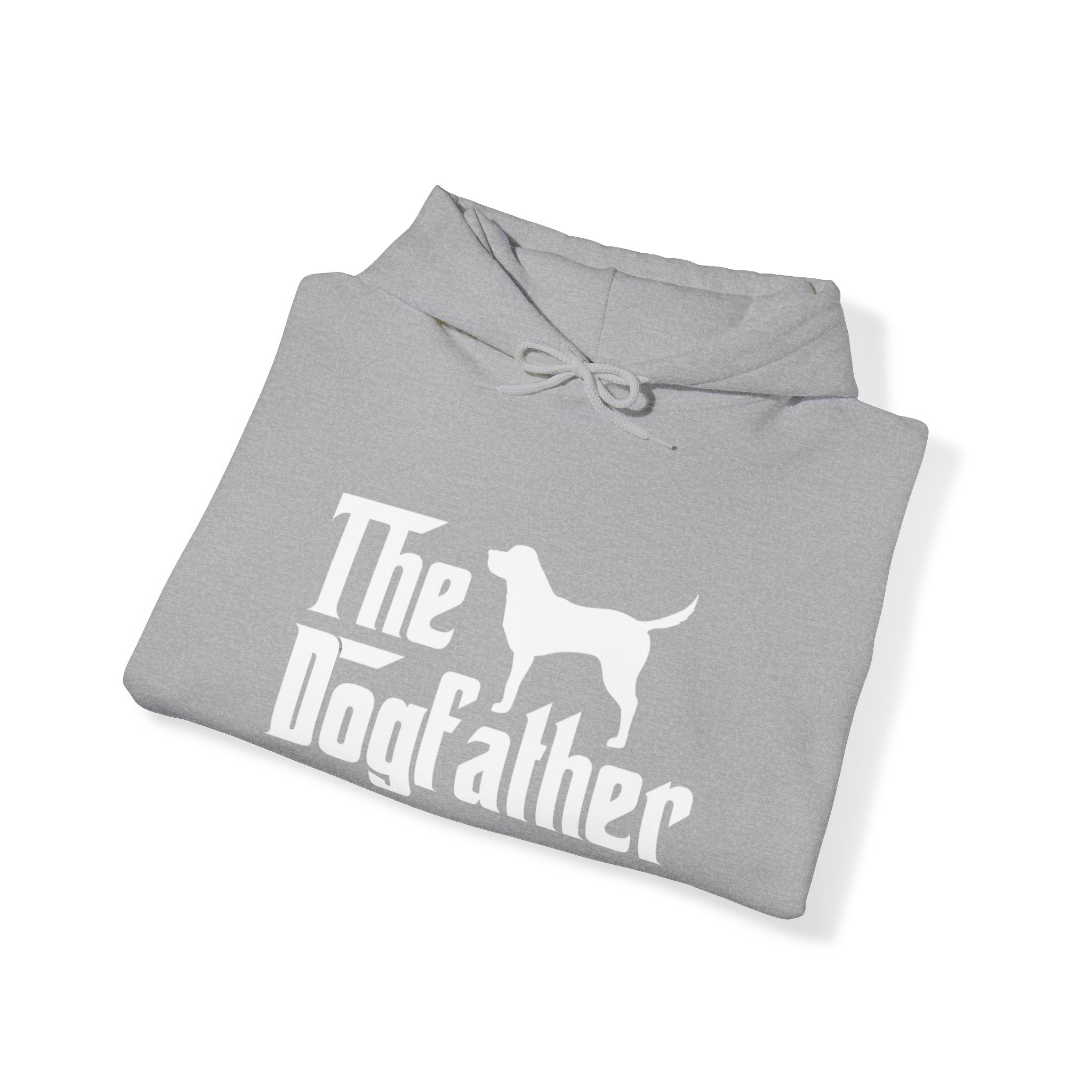 Embrace Canine Comedy with 'The 'Dogfather' Funny Unisex Heavy Blend™ Hooded Sweatshirt - Woof-tastic Humor Ahead! 🐾🕴️