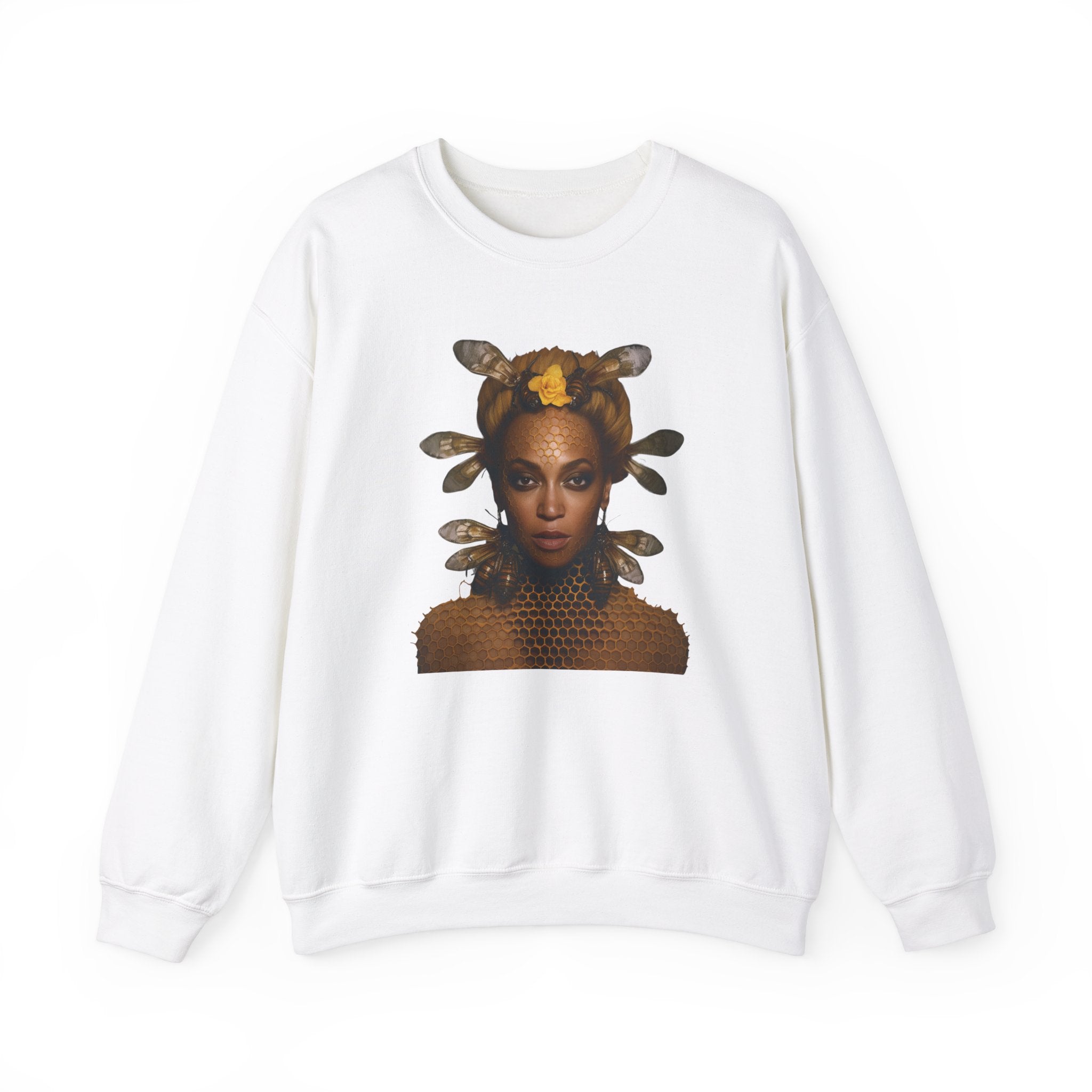 Queen Bee Unisex Heavy Blend™ Crewneck Sweatshirt - Embrace Your Inner Royalty with Iconic Pop Style