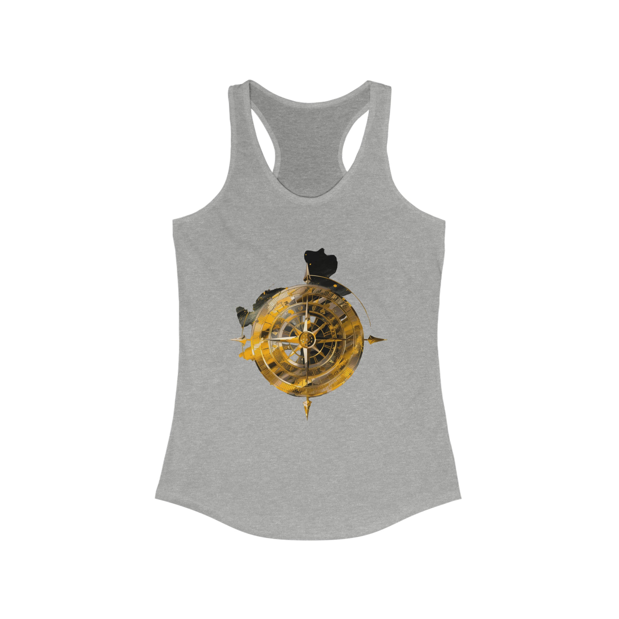 Women's Tank Top Gift Idea Cute Design | Nautical-Inspired Fashion | Sleek and Stylish Womens Shirt Gym Wear for Working Out