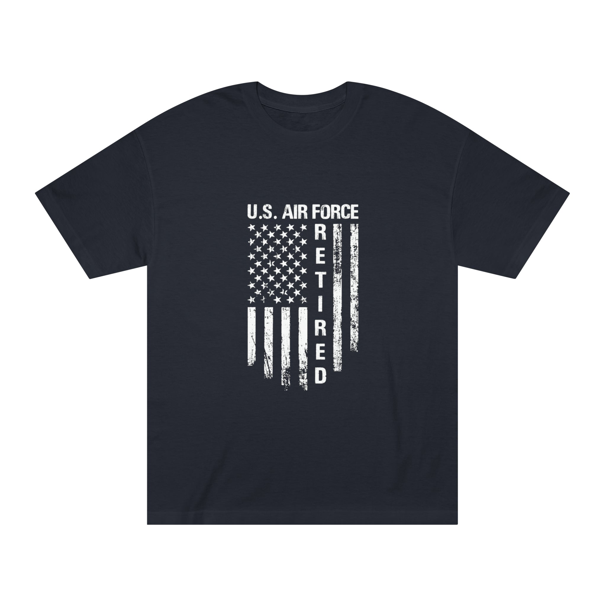 U.S. Air Force Retired Unisex Classic Tee - Honoring Military Service and Veteran Pride: Timeless Apparel for Heroes