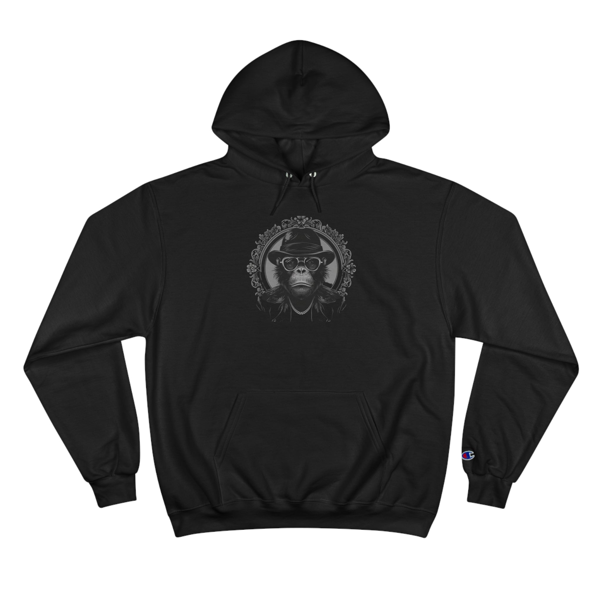 Primal Style Fashion Ape Champion Hoodie - Exclusive Streetwear Essential for Bold Fashion Enthusiasts