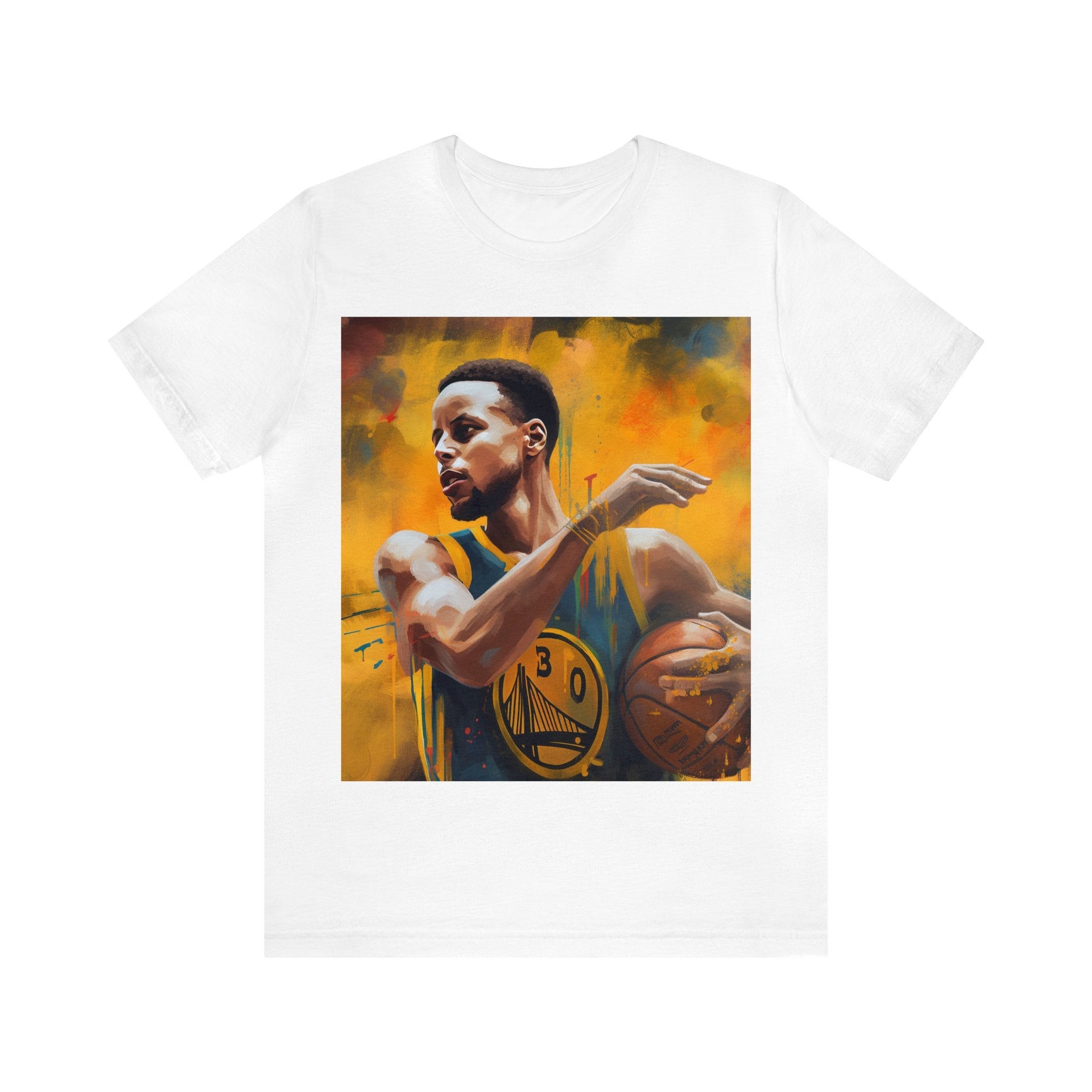 Beautiful Michelangelo Portrait Shirt Inspired by Steph Curry 