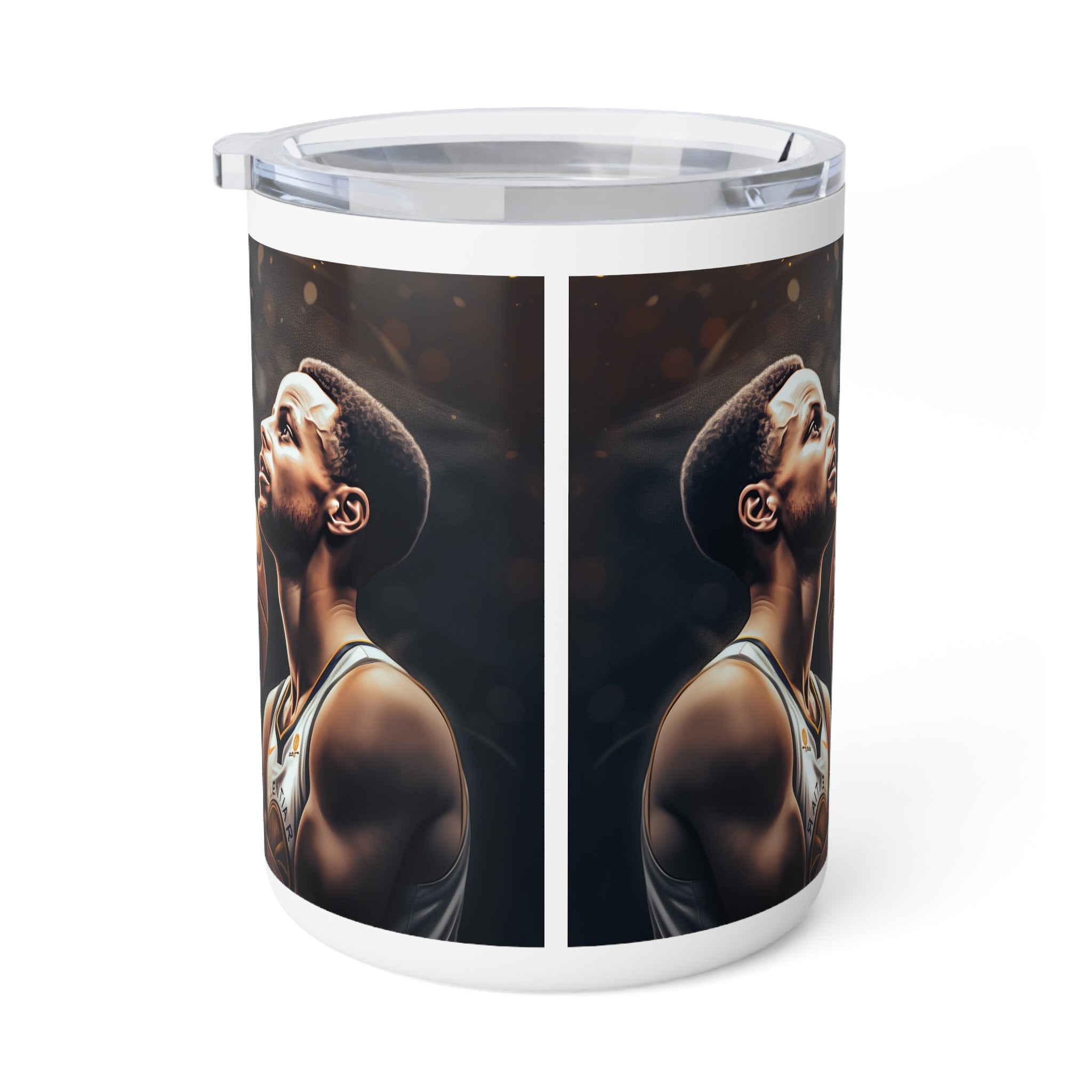 Great Conversation Starter at Office Gatherings or Group Meetings! Professional Basketball Player Insulated Coffee Mug, 10oz - For True Basketball Heroes!
