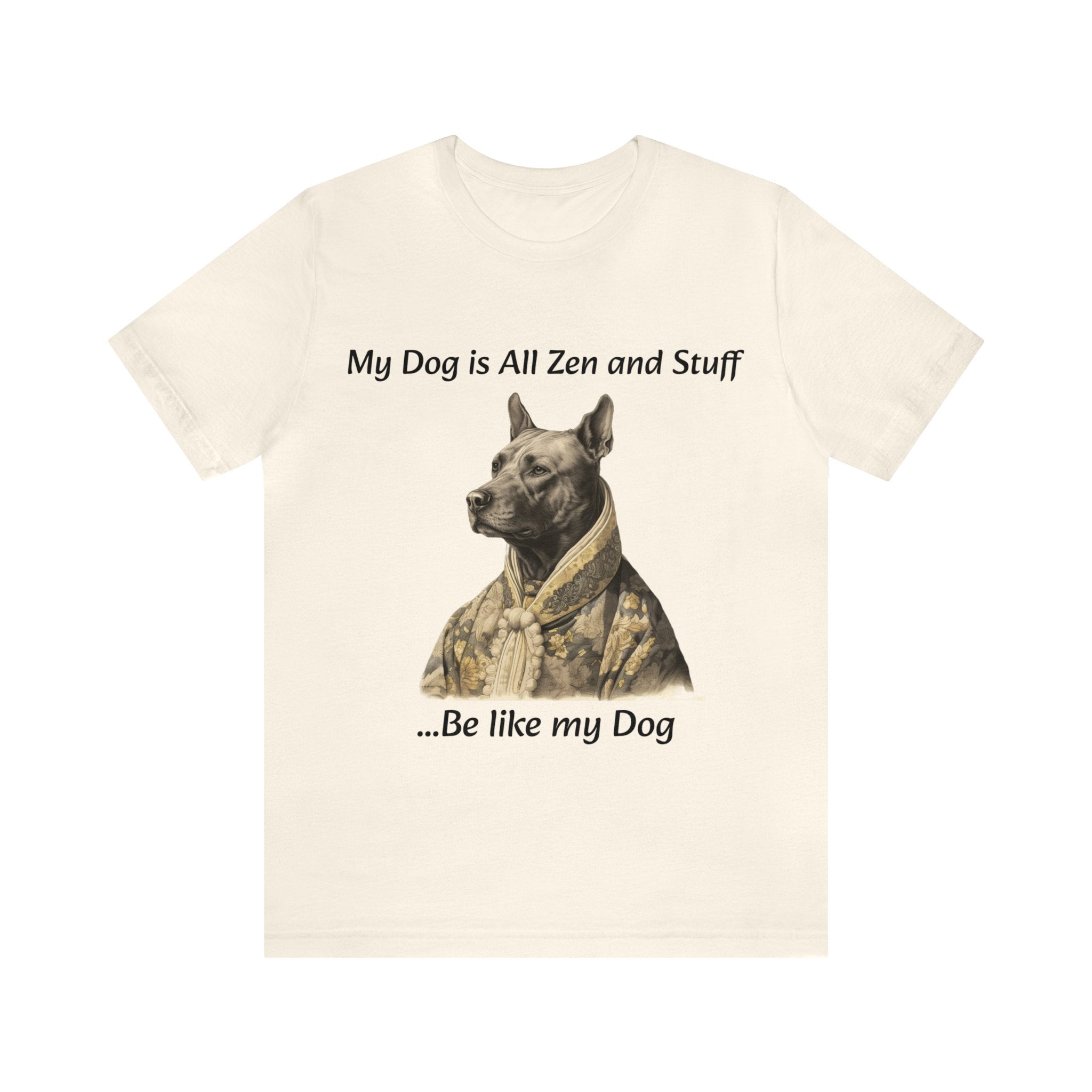 Dog Owner Gift Pet Lover Shirt Unisex Short Sleeve Tee | Funny Dog Lover Shirt for Relaxing with Furry Friends Conversation Starter