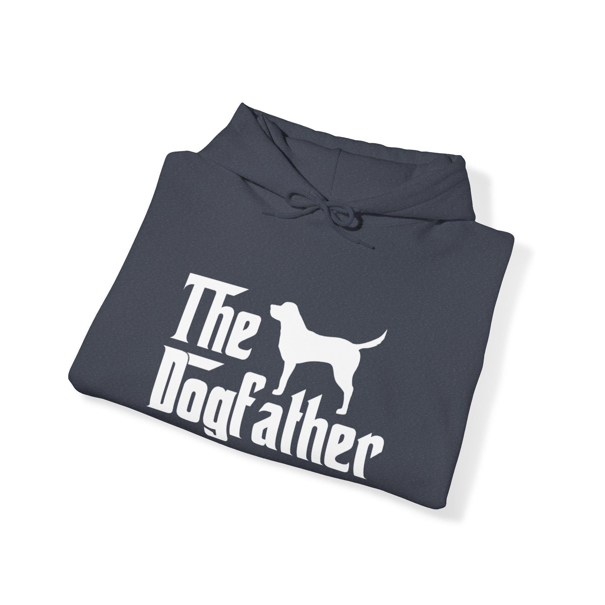 Embrace Canine Comedy with 'The 'Dogfather' Funny Unisex Heavy Blend™ Hooded Sweatshirt - Woof-tastic Humor Ahead! 🐾🕴️