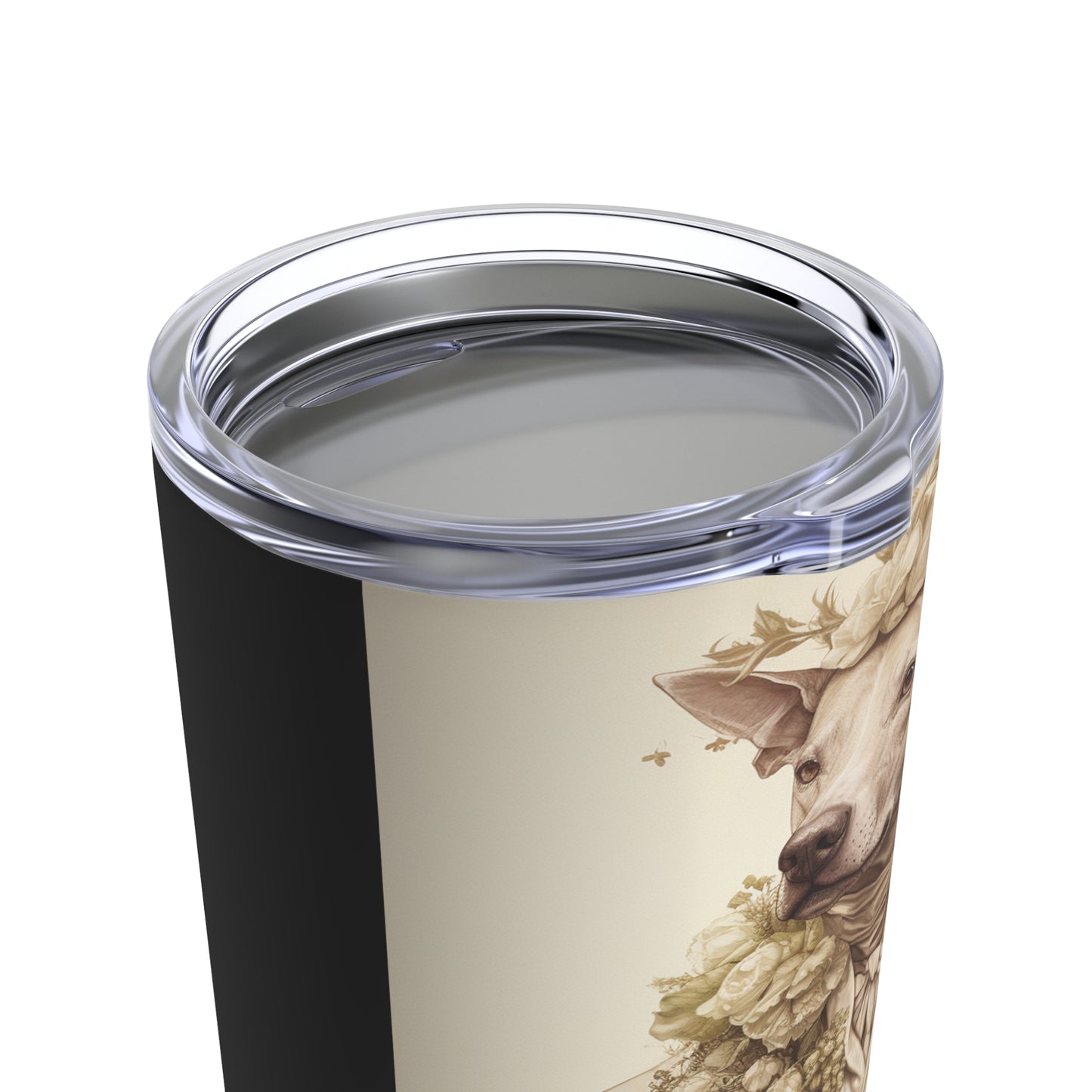 🍷 Wine connoisseur Gentleman Canine Tumbler 20oz - Stylish Dog Lover's Wine Glass | Sip in Elegance with Your Furry Companion