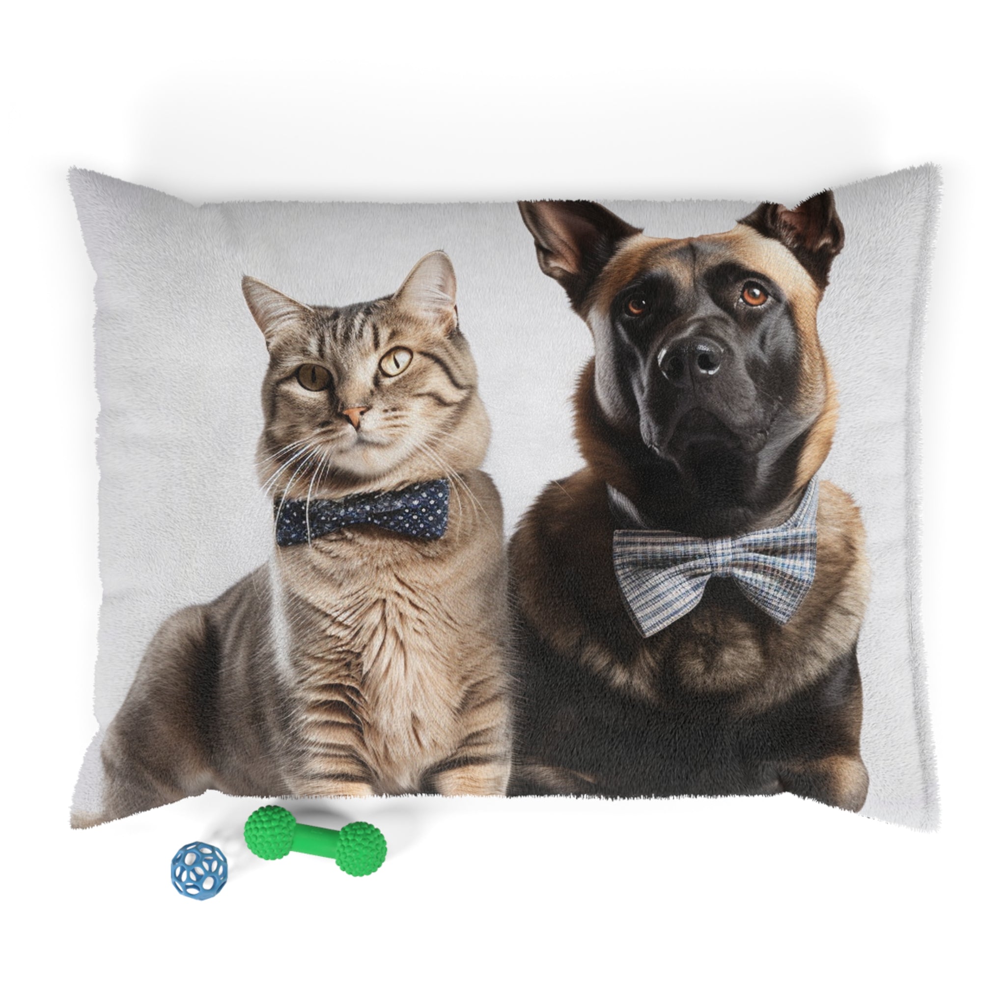 Pet Dinner Time Pillow, Dog and Cat Lover Gift, Home Decor, Pet Lover Gift, Unique Gift Idea, Pet Themed Decor Pet Bed