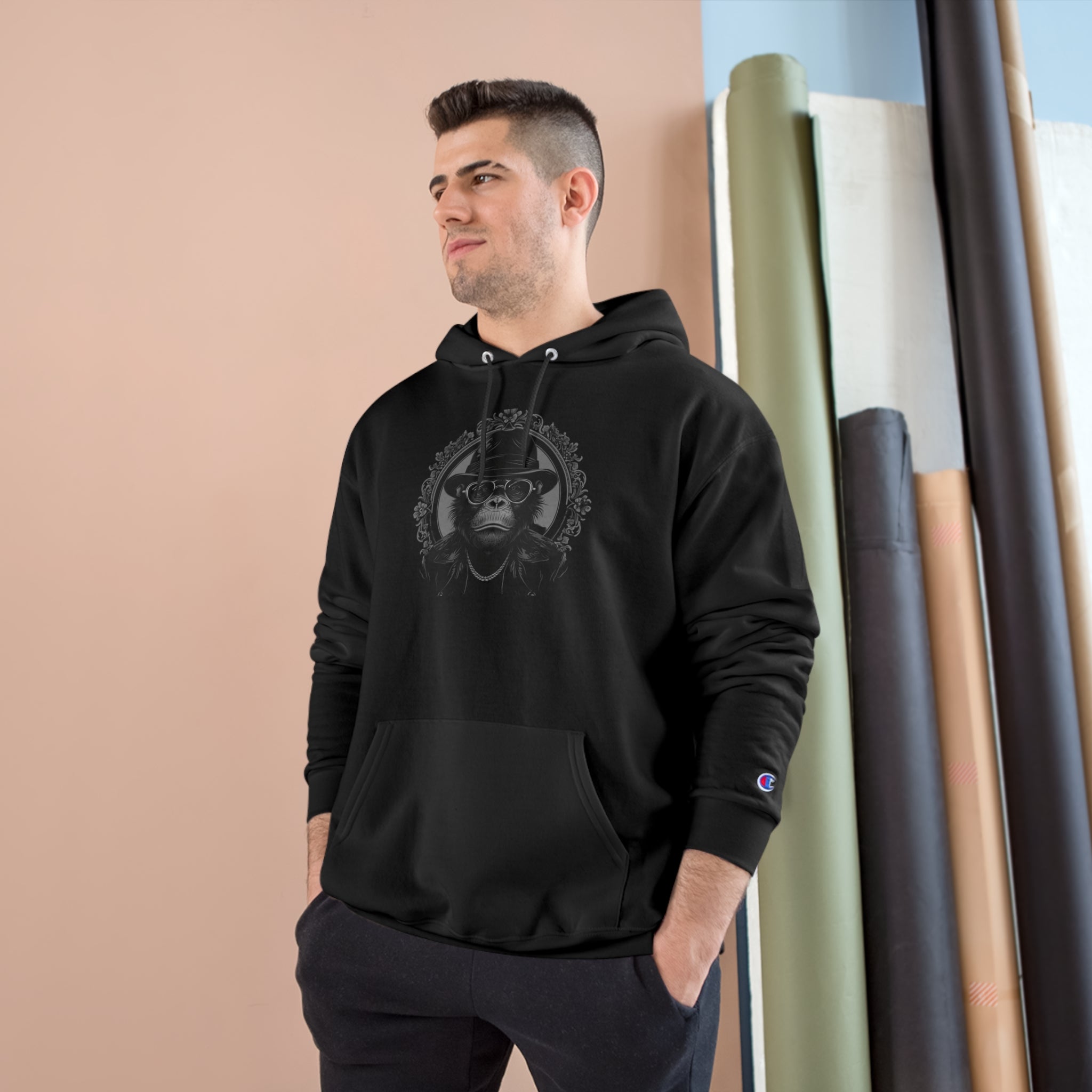 Primal Style Fashion Ape Champion Hoodie - Exclusive Streetwear Essential 